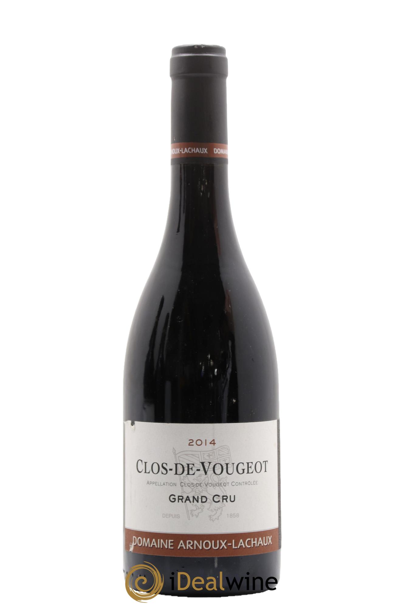 Clos de Vougeot Grand Cru Arnoux-Lachaux (Domaine) 2014 - Lot de 1 bouteille - 0