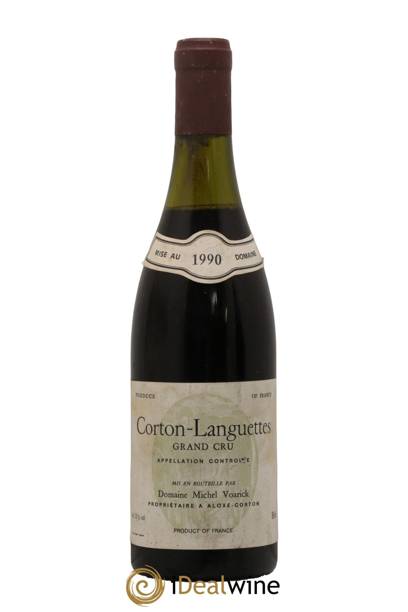 Corton Grand Cru Languettes Michel Voarick 1990 - Lot of 1 bottle - 0