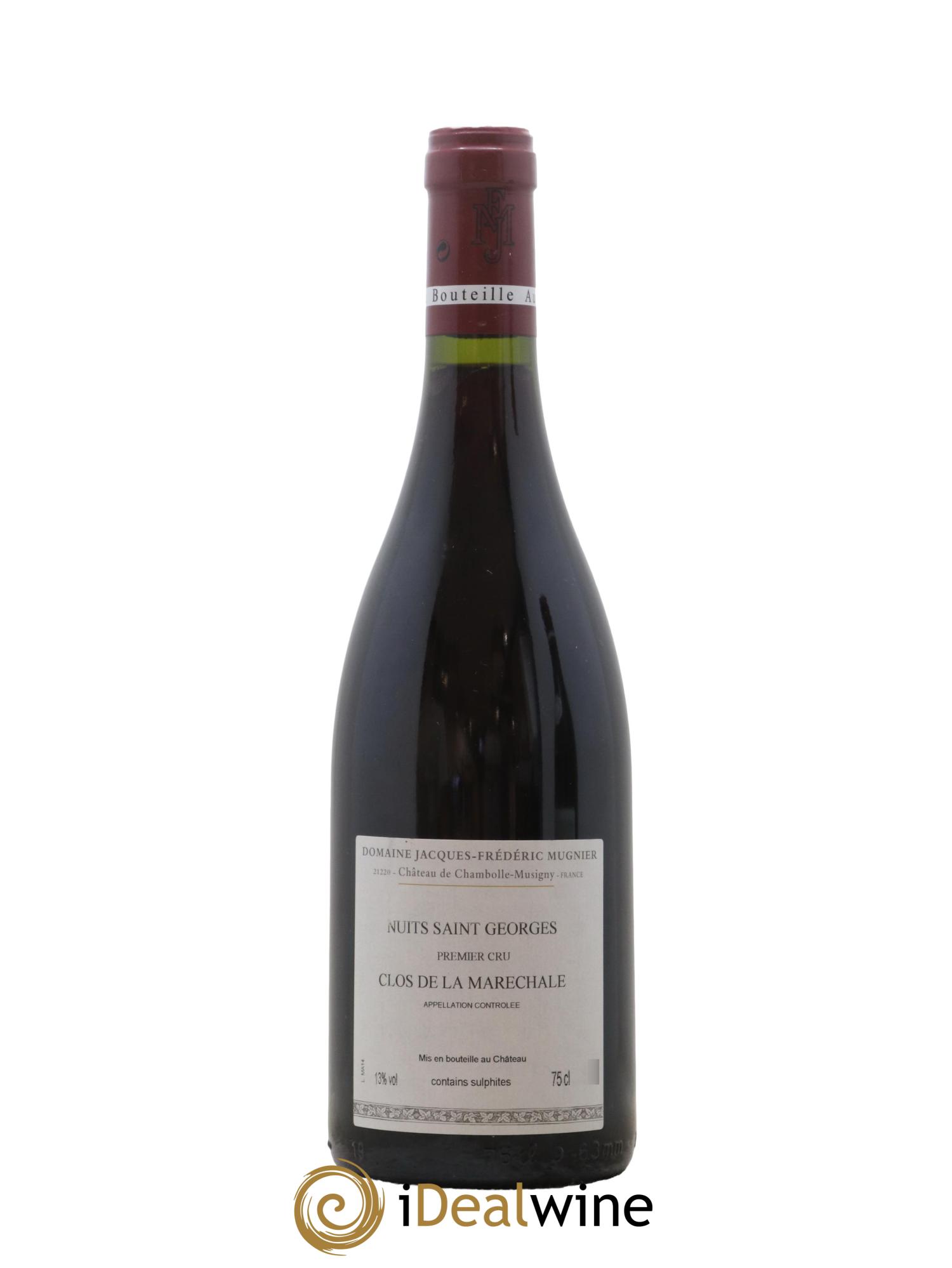 Nuits-Saint-Georges 1er Cru Clos de La Maréchale Jacques-Frédéric Mugnier 2014 - Lot de 1 bouteille - 1