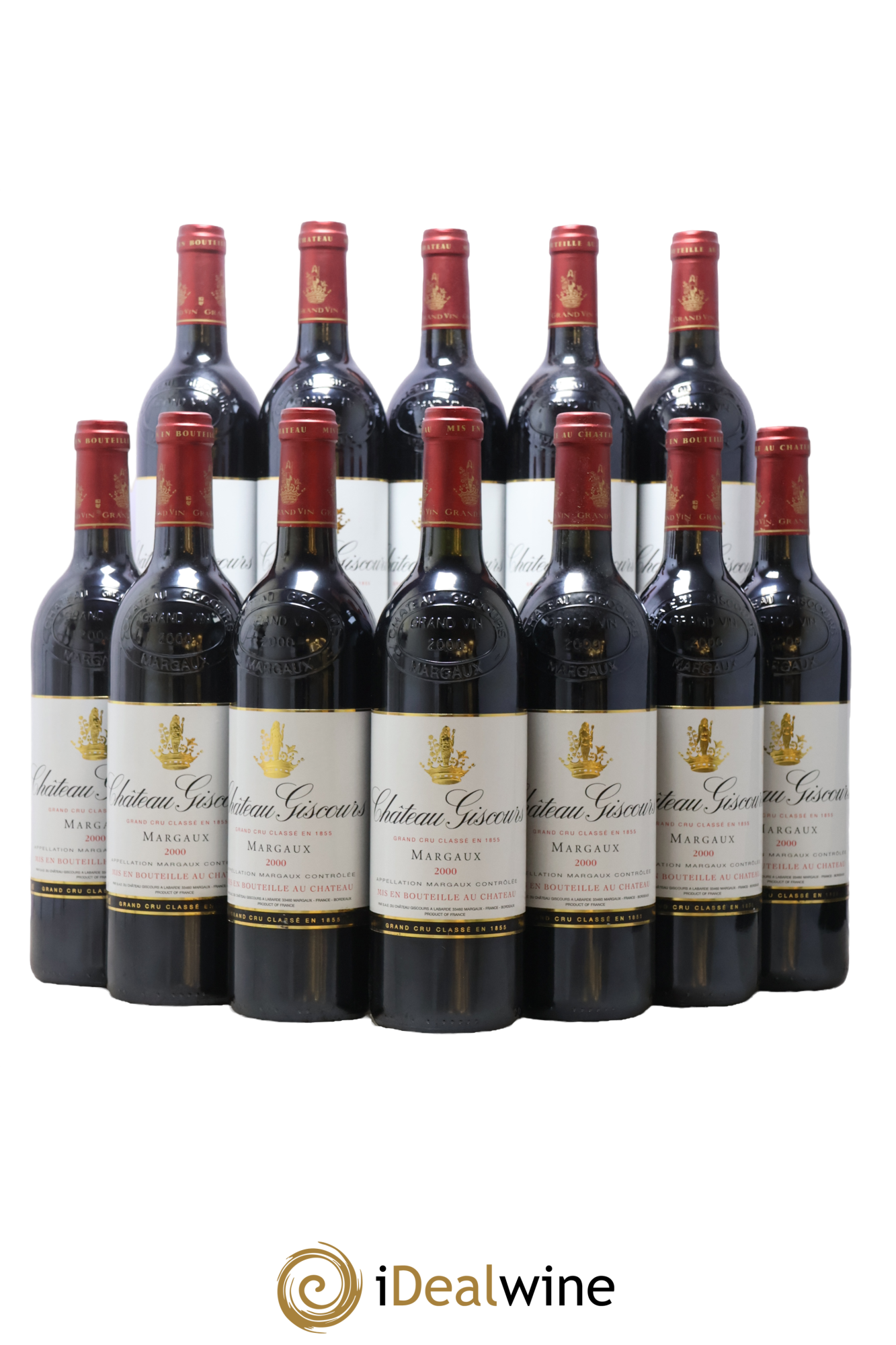 Château Giscours 3ème Grand Cru Classé 2000 - Lot of 12 bottles - 0