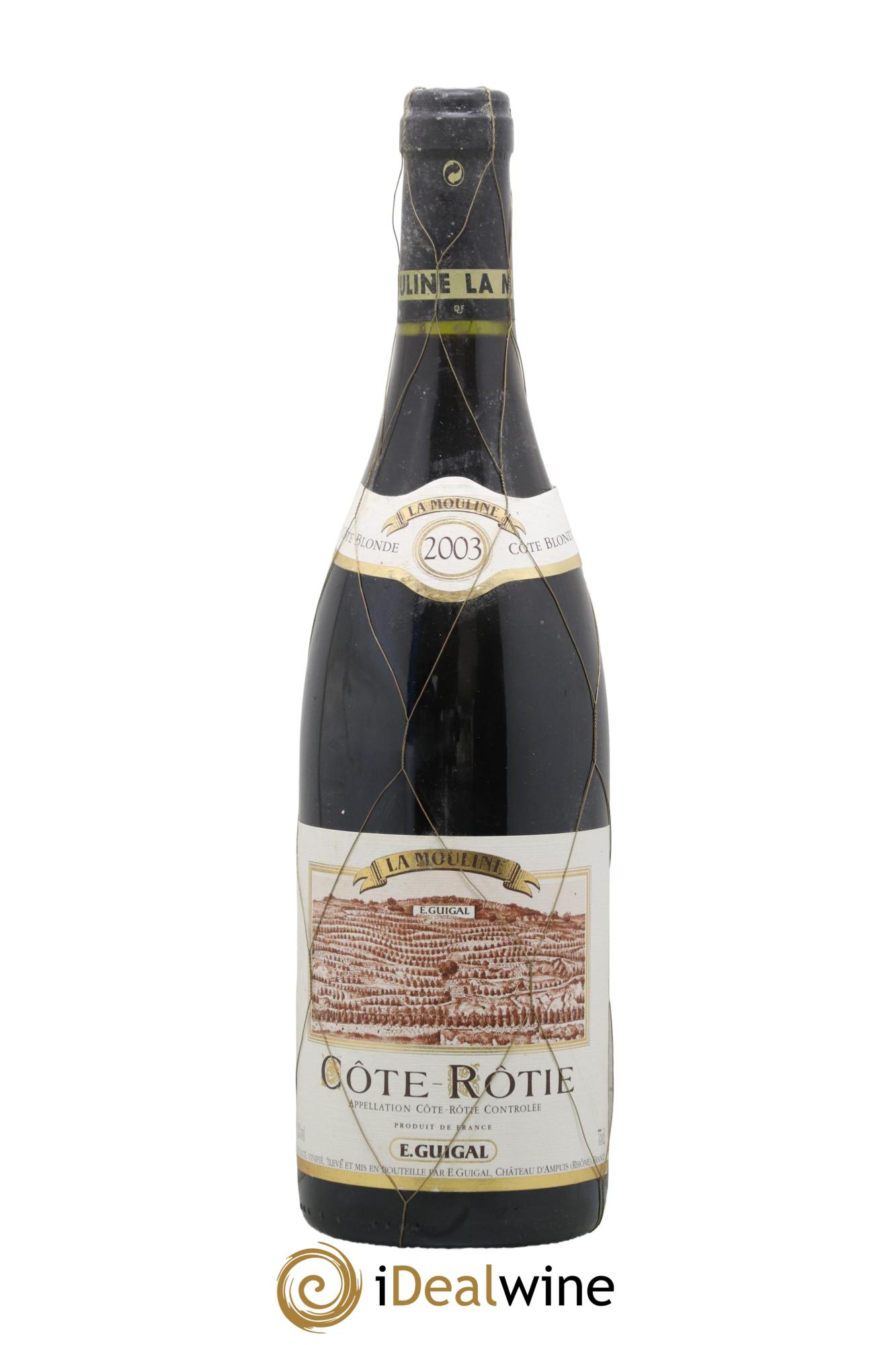 Côte-Rôtie La Mouline Guigal 2003 - Lot of 1 bottle - 0