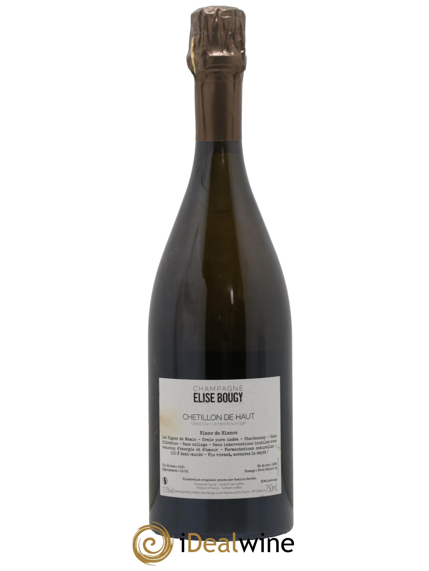 Chétillon de Haut Le Mesnil sur Oger Elise Bougy - Lot de 1 bouteille - 1