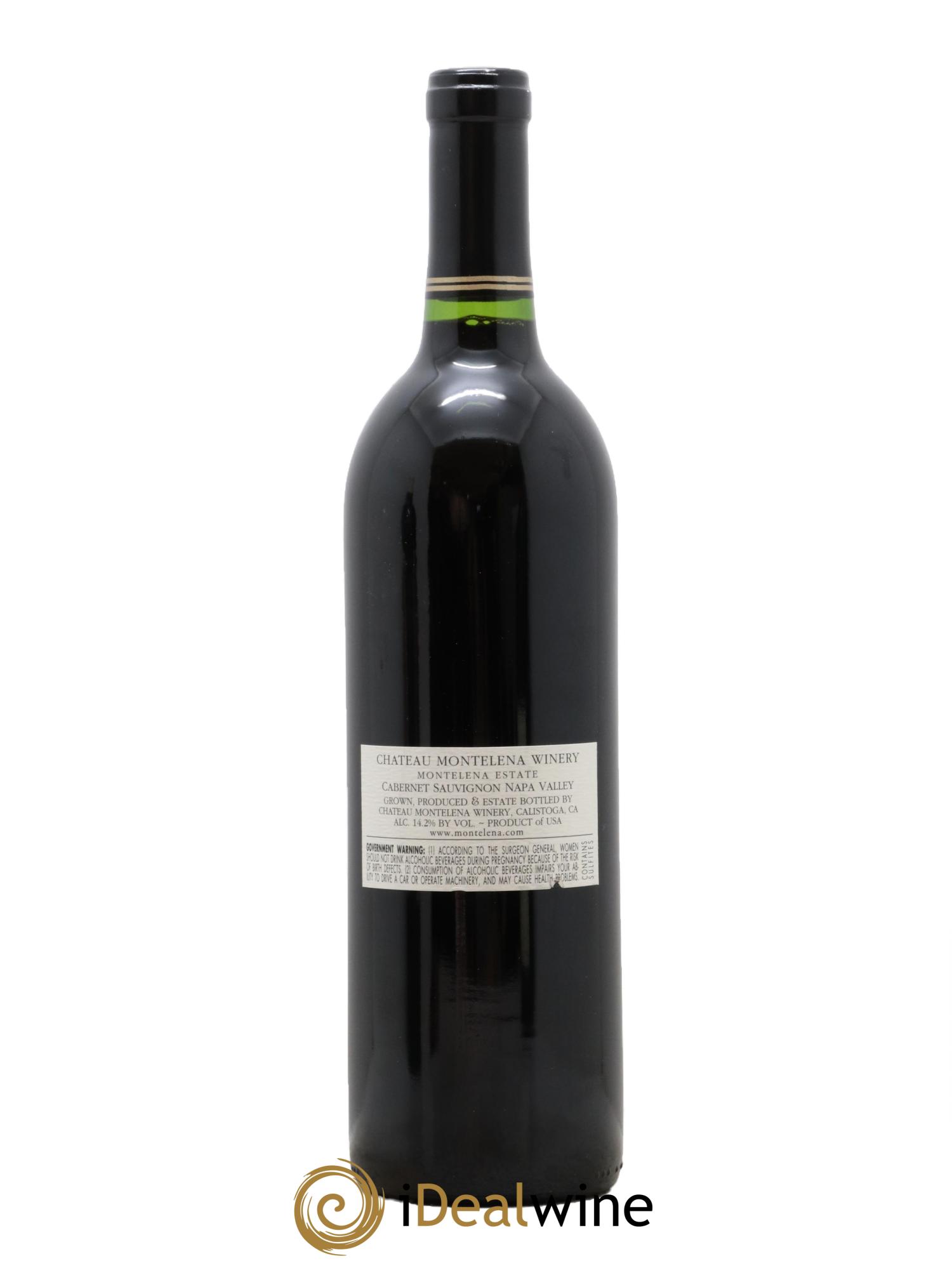 Napa Valley Cabernet Sauvignon Château Montelena Cabernet Sauvignon Napa Valley Chateau Montelana 2018 - Lotto di 1 bottiglia - 1