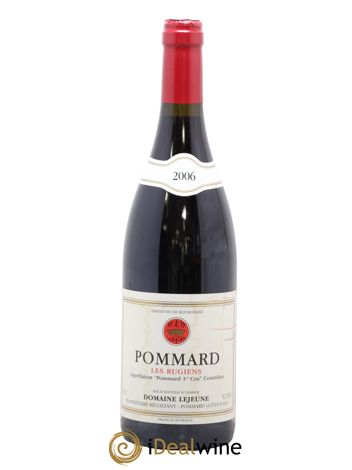 Pommard 1er Cru Les Rugiens Domaine Lejeune 2006 - Lot of 1 bottle - 0