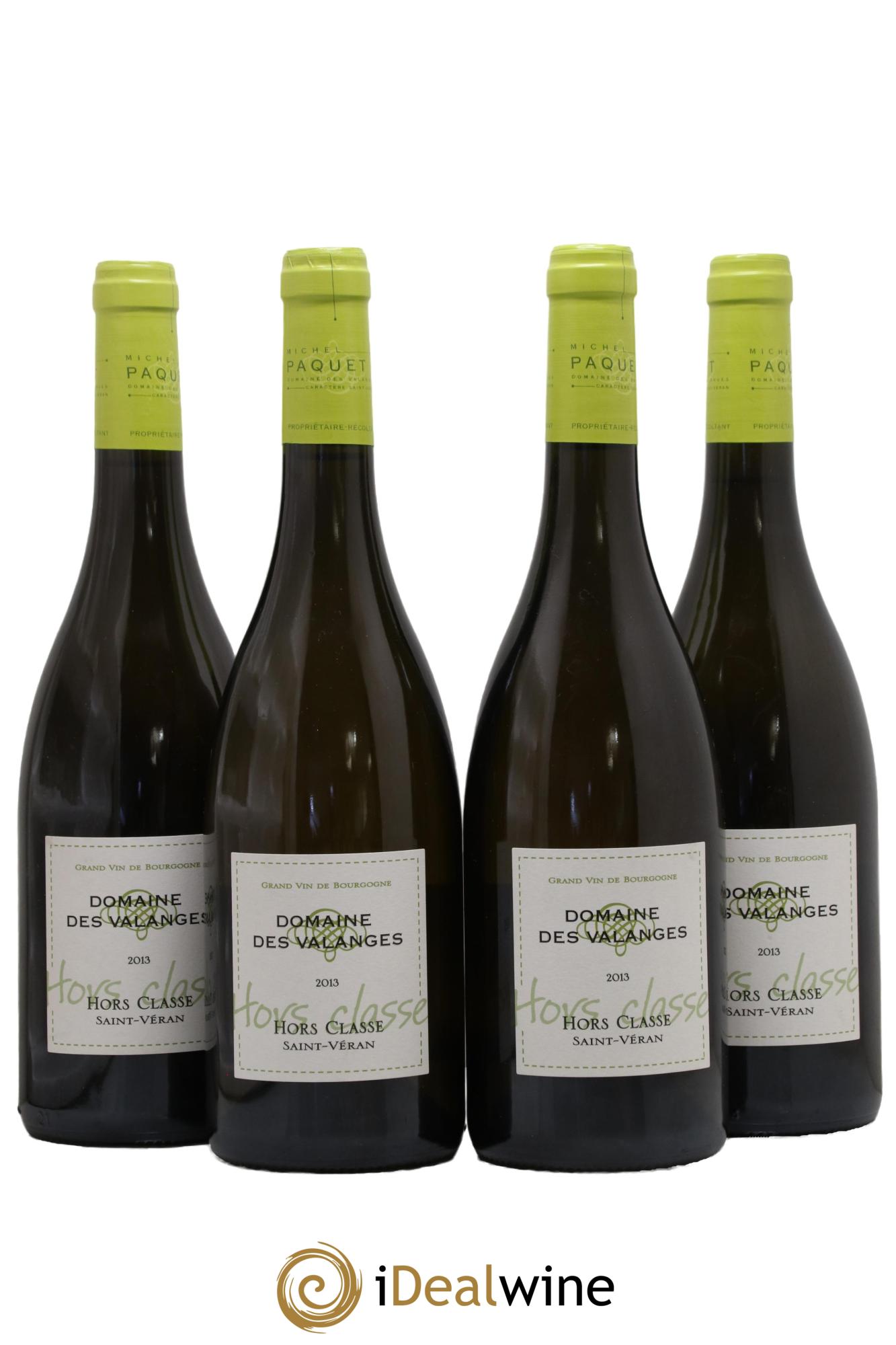 Saint-Véran Hors Classe Domaine des Valanges 2013 - Lot de 4 bouteilles - 0