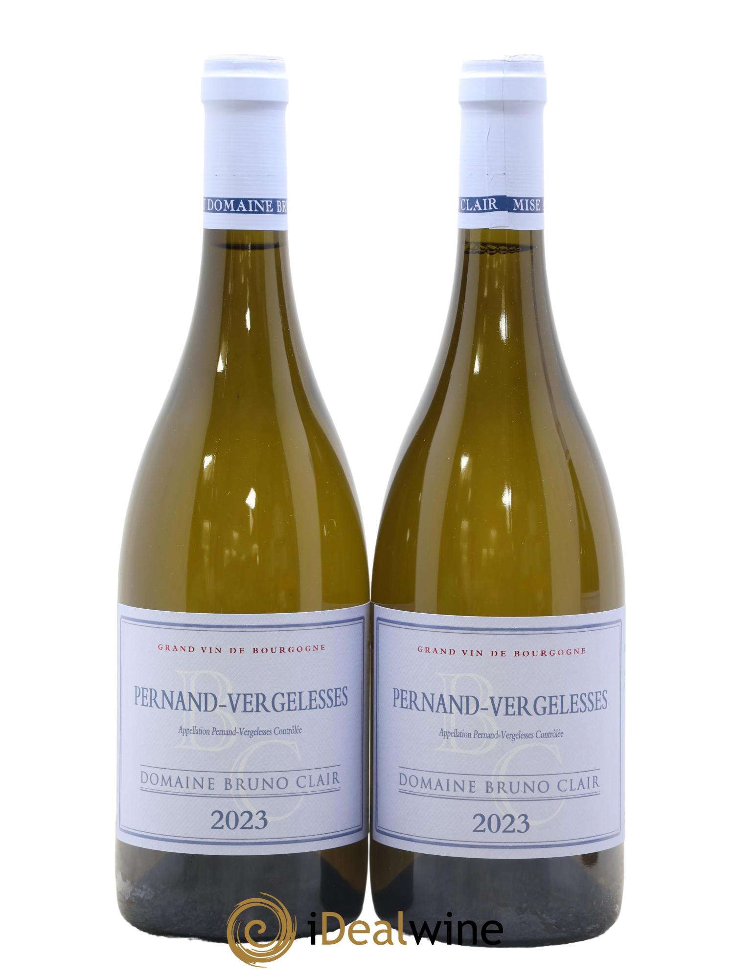 Pernand-Vergelesses Bruno Clair (Domaine) 2023 - Lot de 2 bouteilles - 0