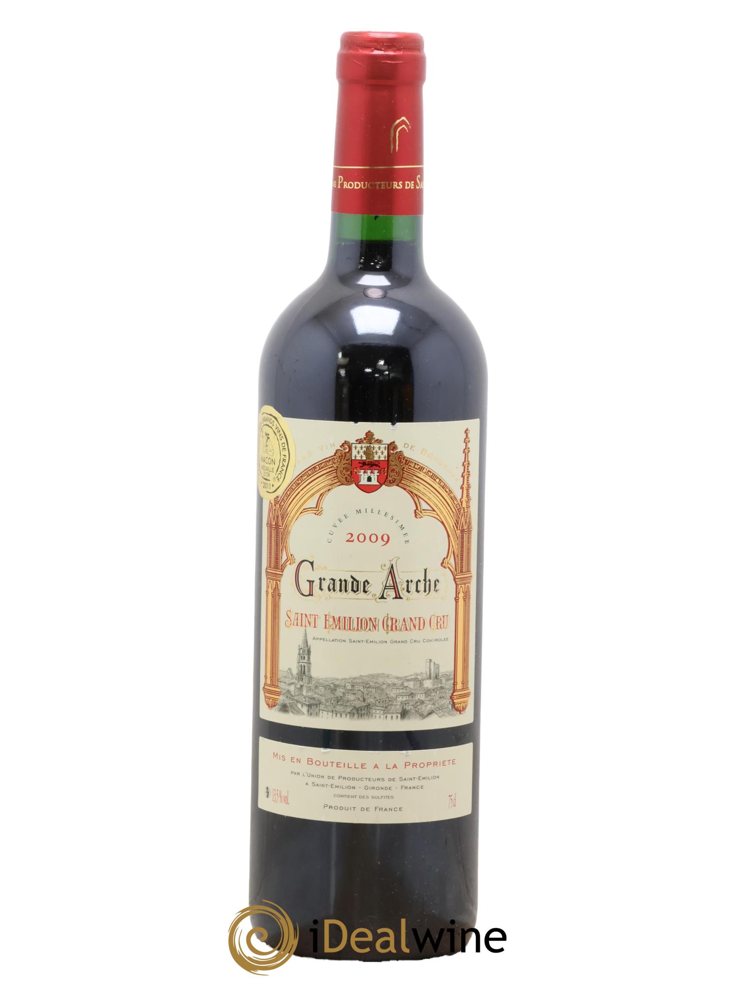 Saint-Émilion Grand Cru Château Grande Arche 2009 - Lot of 1 bottle - 0