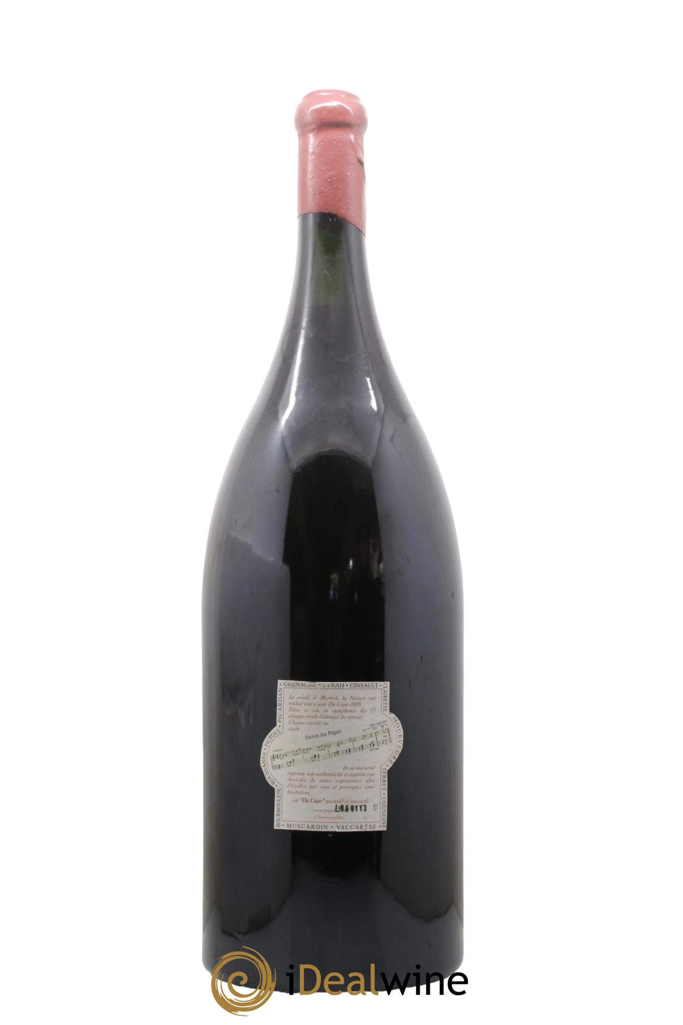 Châteauneuf-du-Pape Domaine du Pégau Cuvée Da Capo Paul et Laurence Féraud 2003 - Lot of 1 Methuselah - 1
