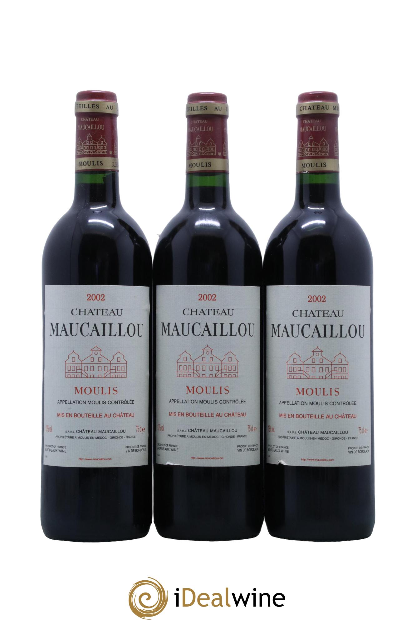 Château Maucaillou 2002 - Lot de 12 bouteilles - 3