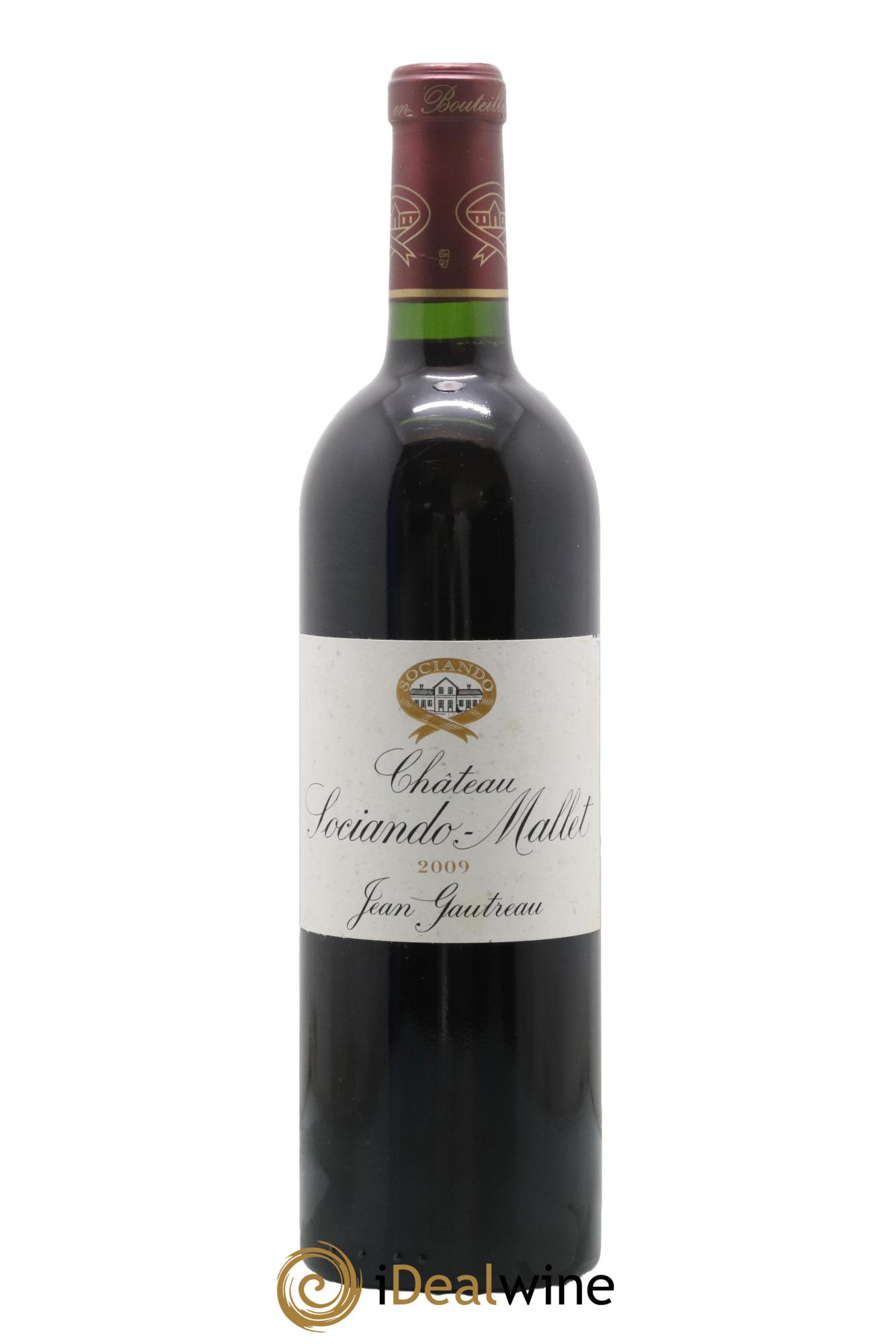 Château Sociando Mallet 2009 - Lot de 1 bouteille - 0