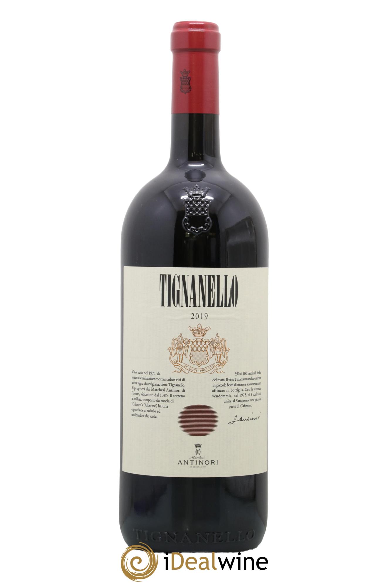 Toscana IGT Tignanello Tenuta Tignanello - Marchesi Antinori 2019 - Lot de 1 magnum - 1