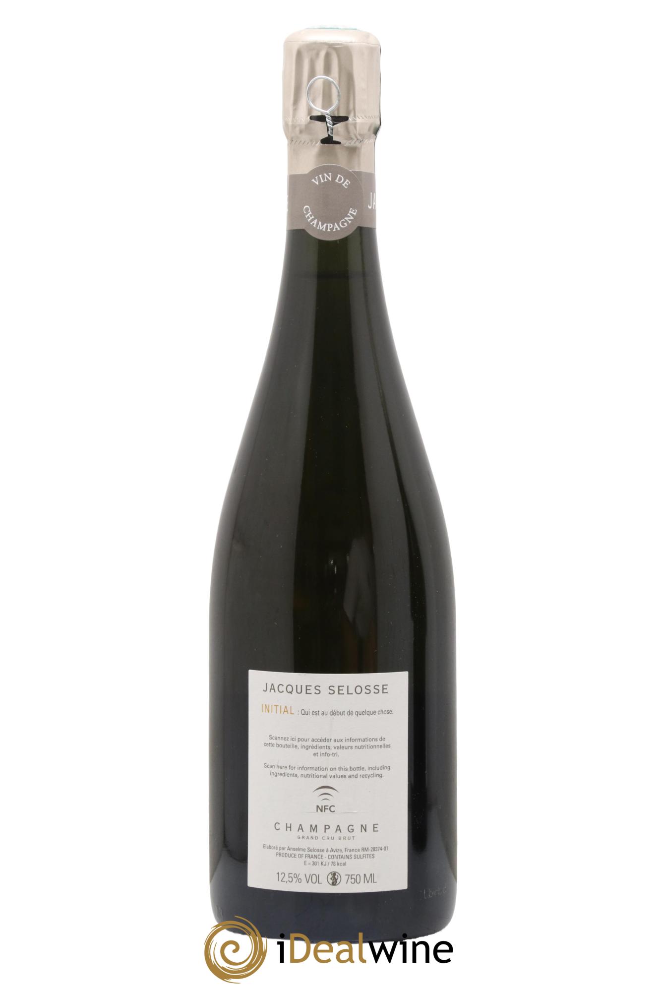 Initial Brut Jacques Selosse - Lot de 1 bouteille - 1