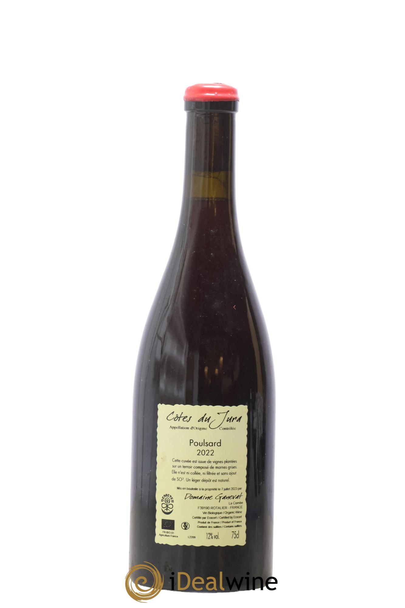 Côtes du Jura Les Chalasses Vieilles Vignes Poulsard Jean-François Ganevat (Domaine) 2022 - Lot de 1 bouteille - 1