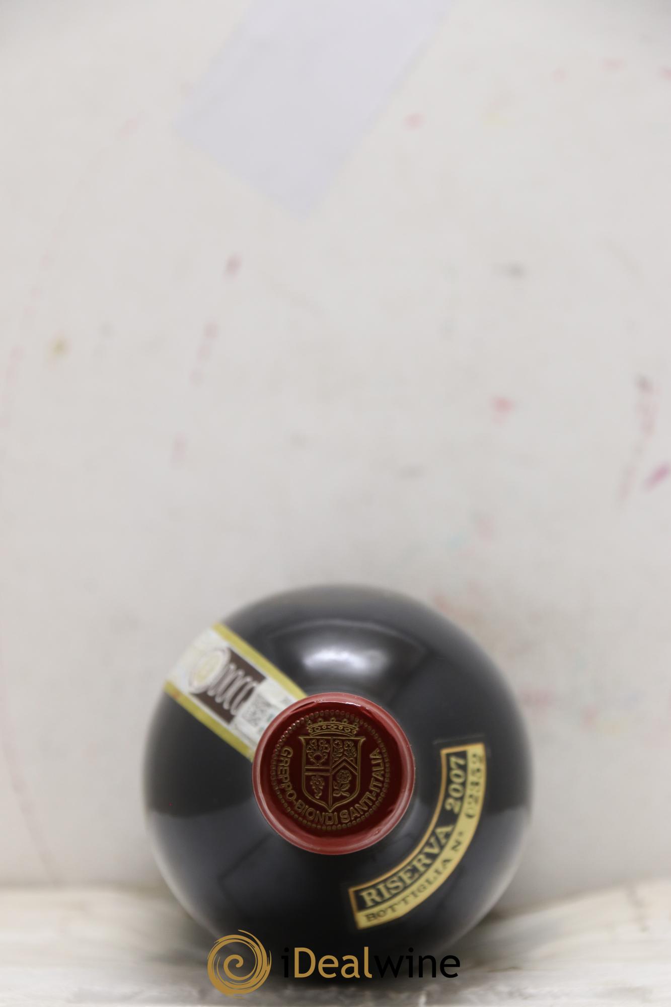 Brunello di Montalcino DOCG Riserva Biondi-Santi Tenuta Greppo 2007 - Lot of 1 bottle - 2