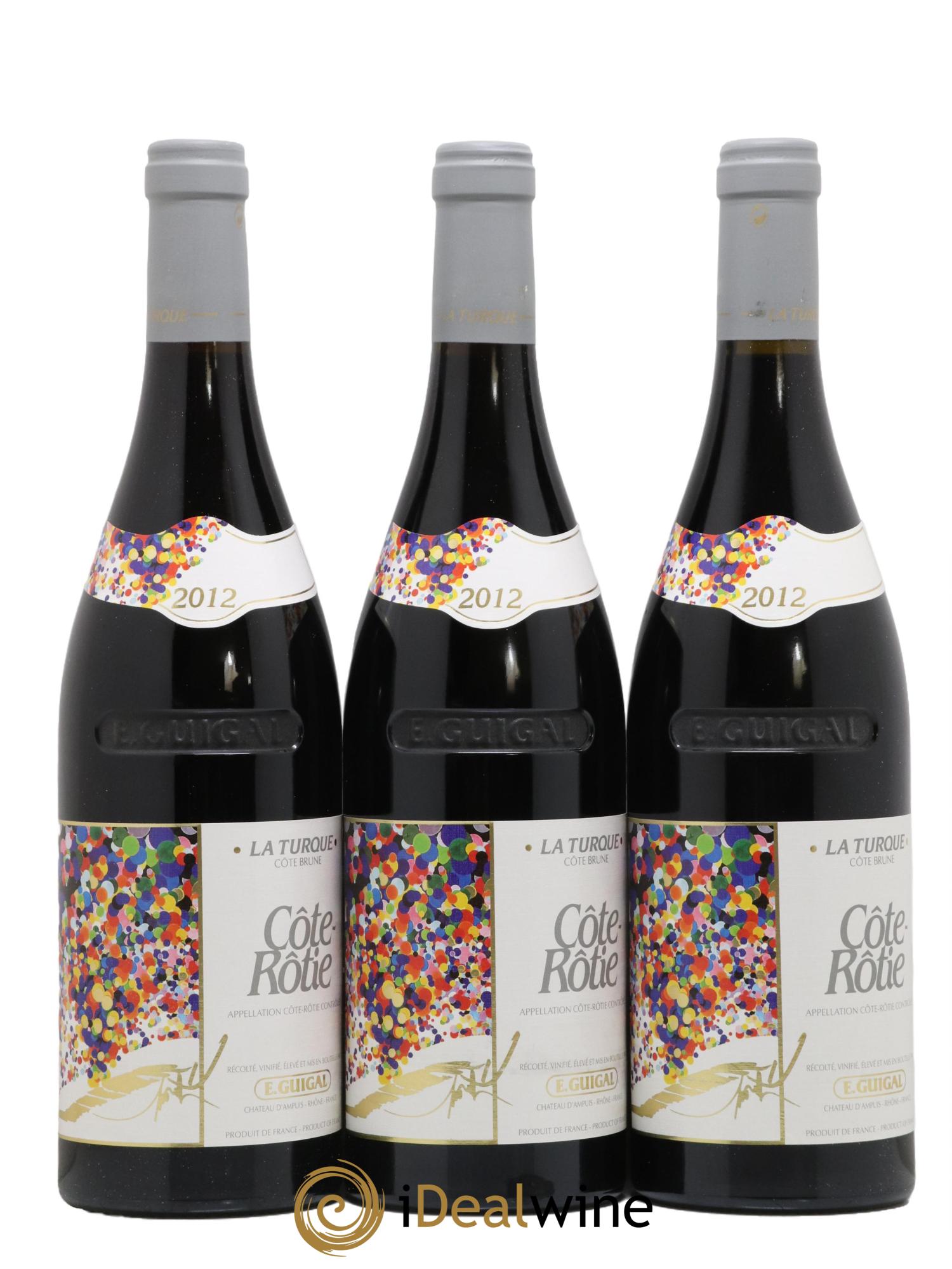 Côte-Rôtie La Turque Guigal 2012 - Posten von 6 Flaschen - 3