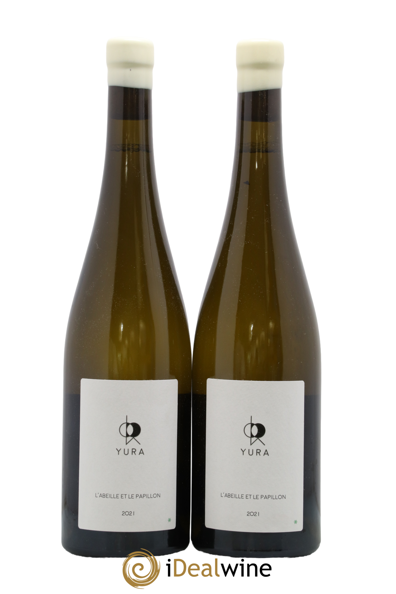 Alsace L'abeille et le papillon Jintaro Yura 2021 - Lot de 2 bouteilles - 0