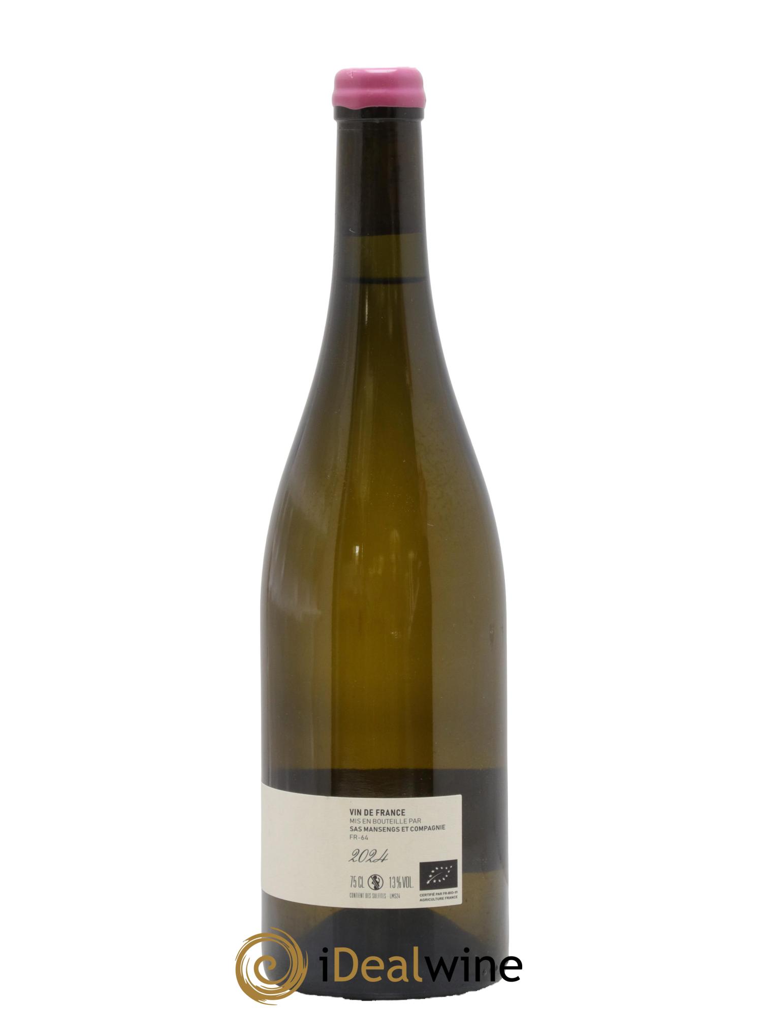 Vin de France Mansengs Jean-Baptiste Semmartin 2024 - Lot de 1 bouteille - 1