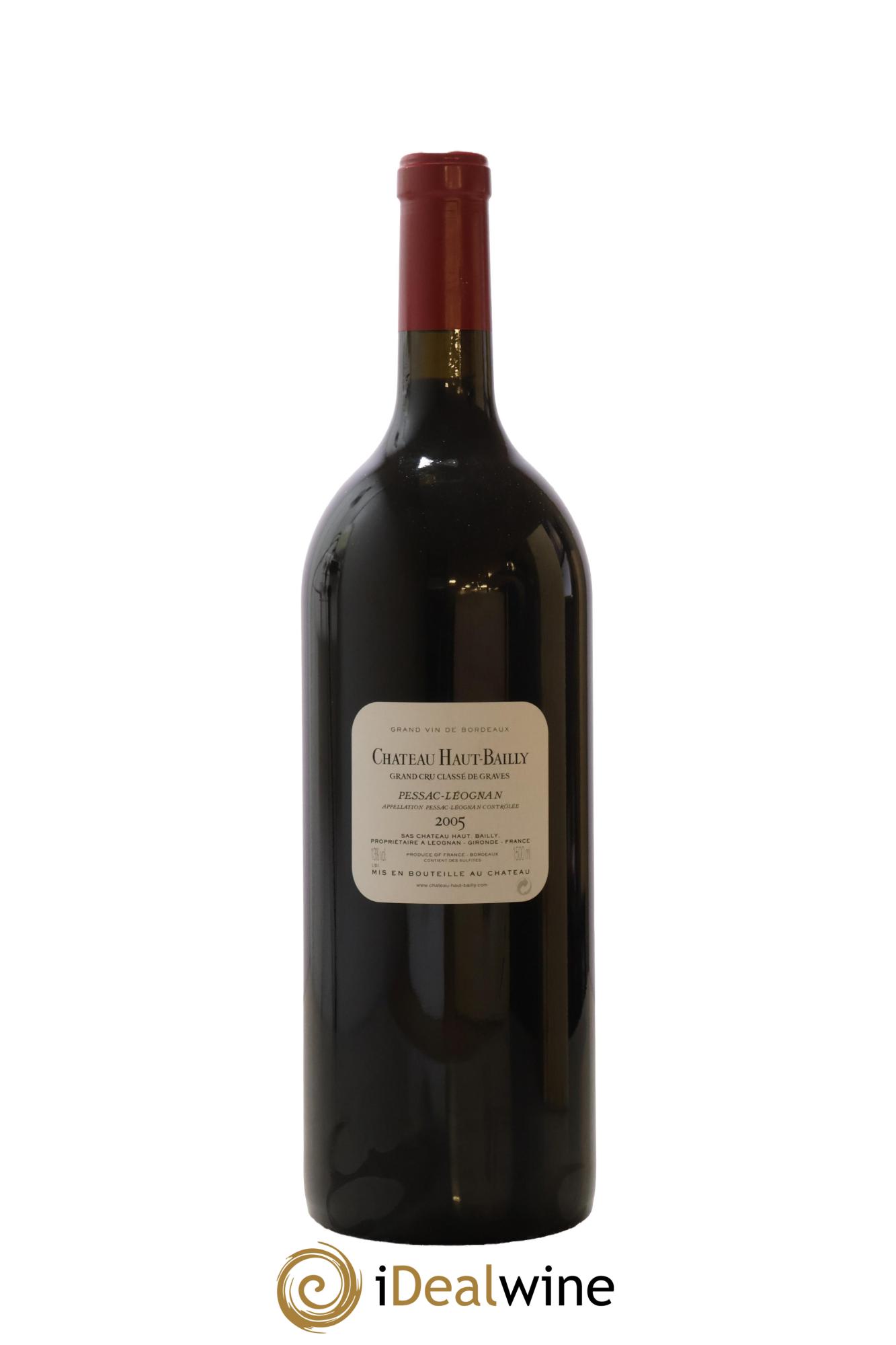 Château Haut-Bailly Cru Classé de Graves 2005 - Lot de 1 magnum - 2