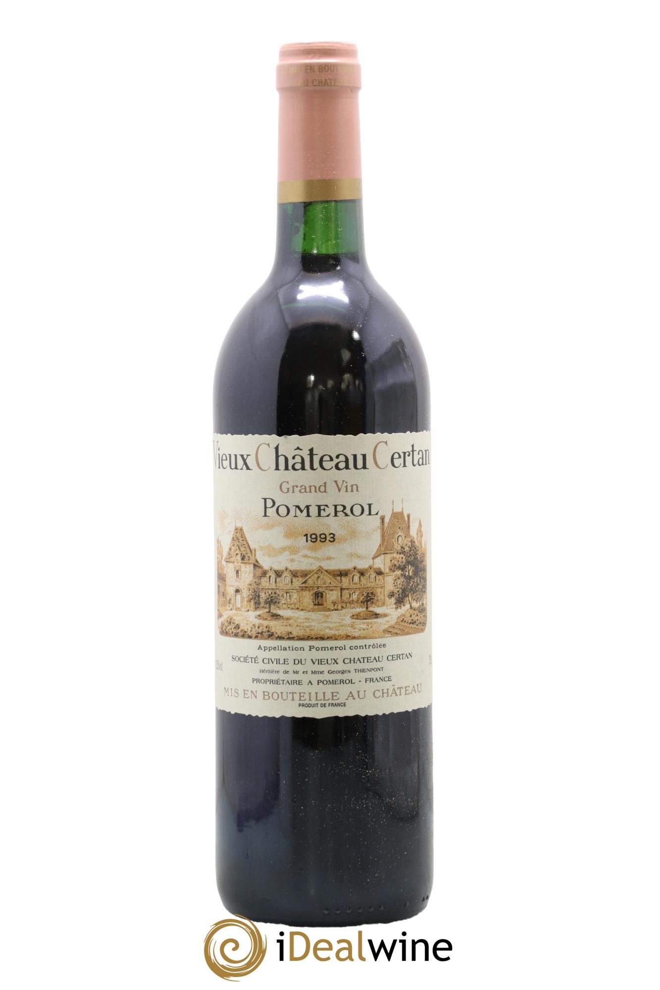 Vieux Château Certan 1993 - Lot de 1 bouteille - 0
