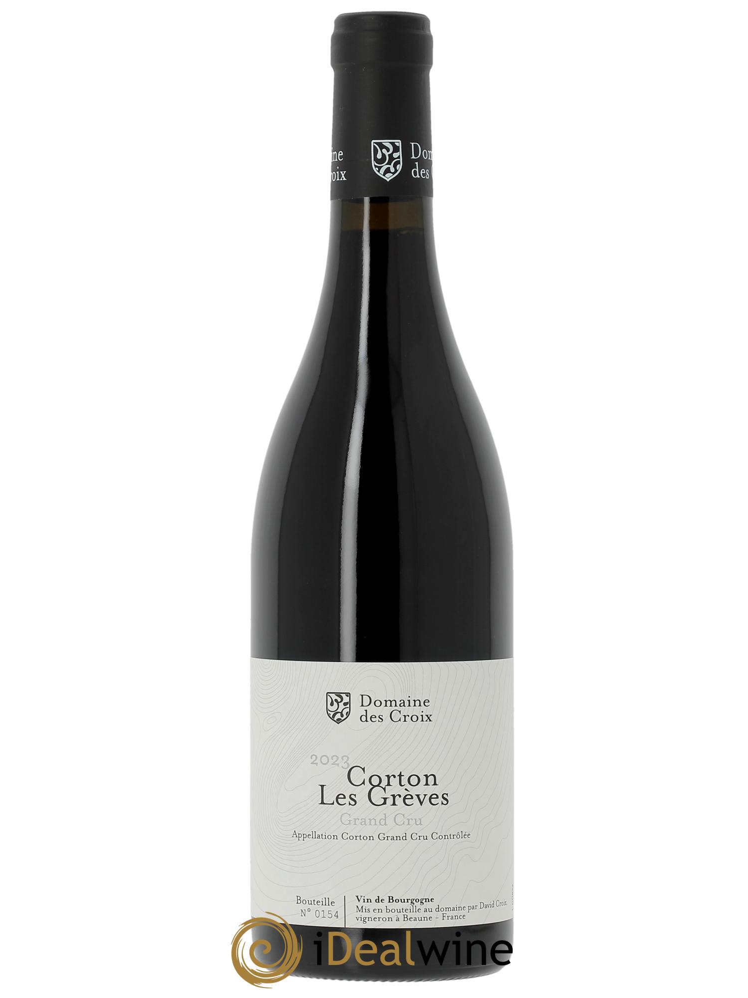 Corton Grand Cru Les Grèves Croix (Domaine des)  2023 - Posten von 1 Flasche - 0