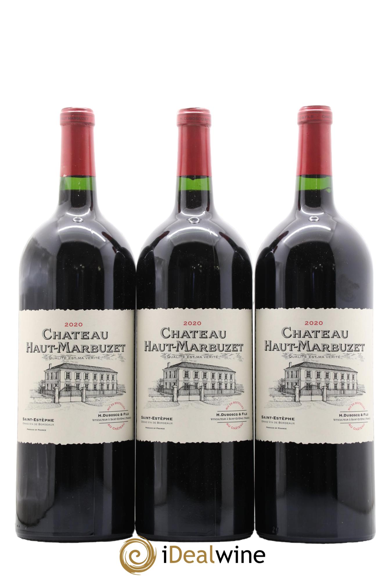Château Haut Marbuzet 2020 - Lot de 3 magnums - 0