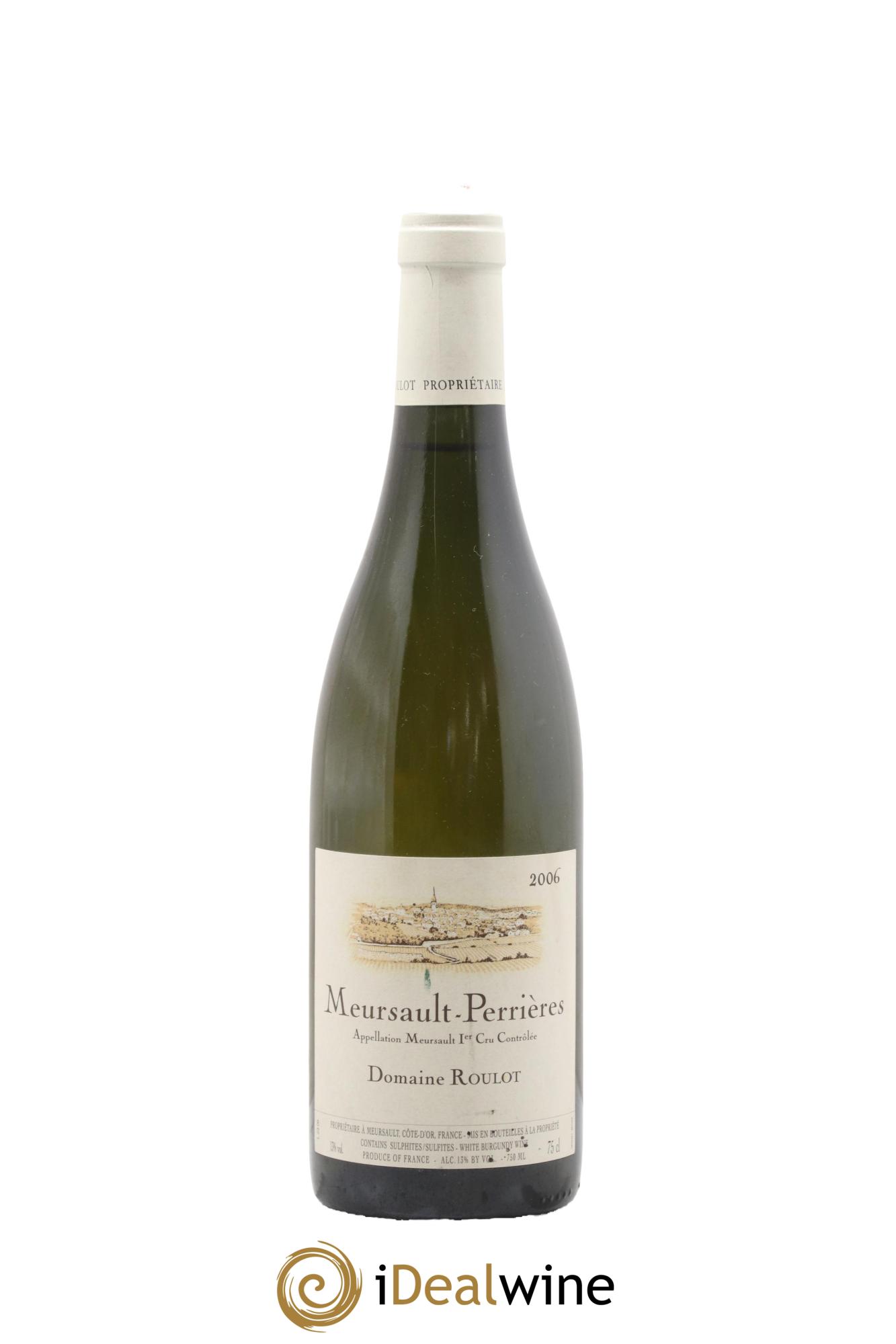 Meursault 1er Cru Perrières Roulot (Domaine) 2006 - Lot de 1 bouteille - 0