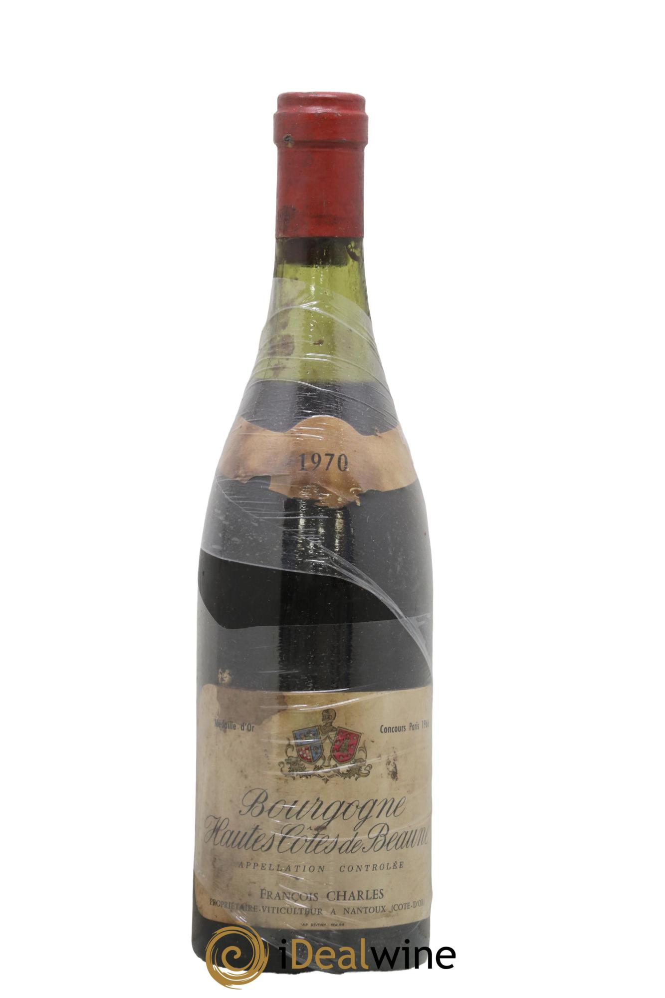 Hautes-Côtes de Beaune François Charles 1970 - Lot de 1 bouteille - 0