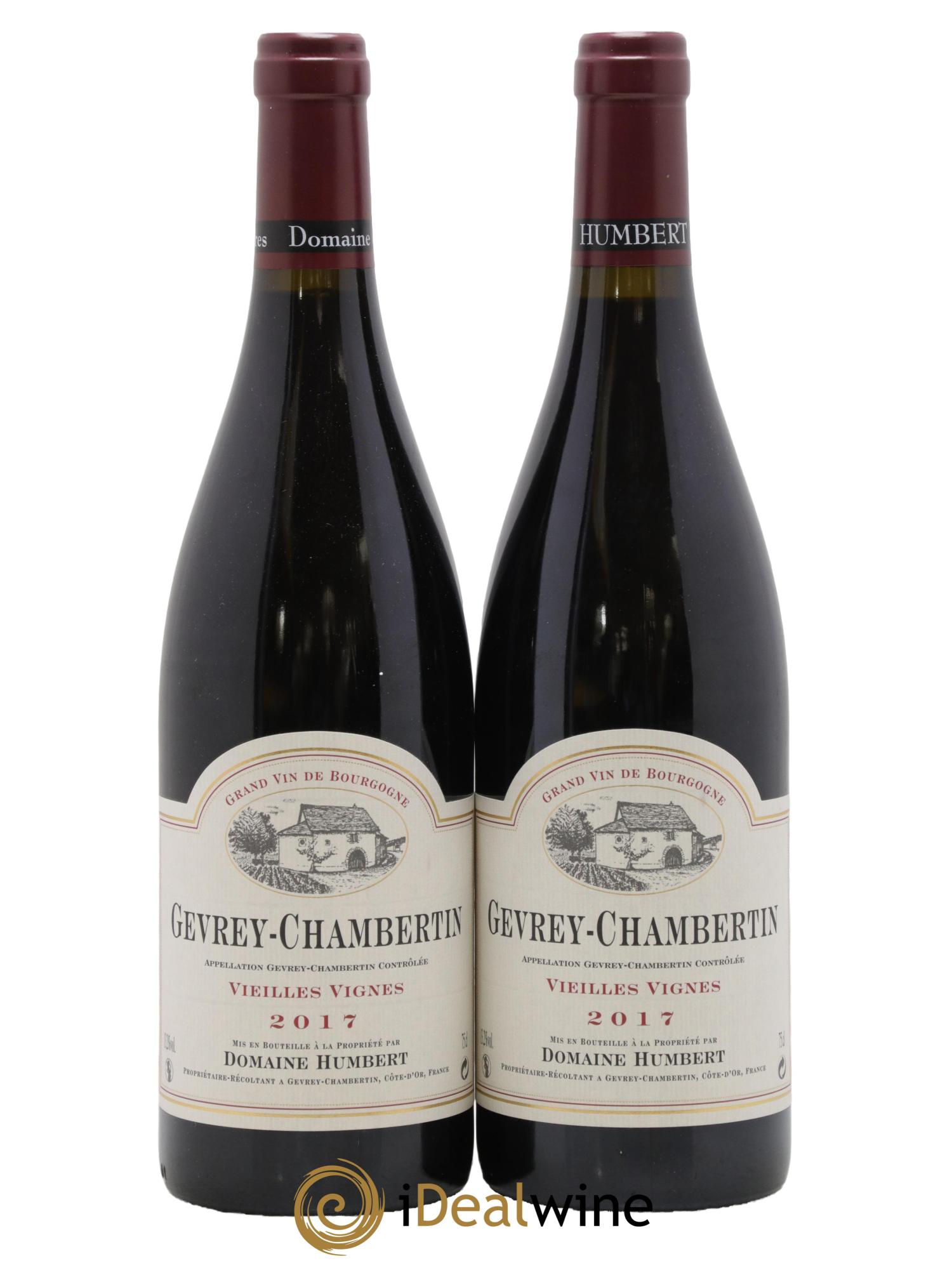 Gevrey-Chambertin Vieilles vignes Humbert (Domaine) 2017 - Lot de 2 bouteilles - 0