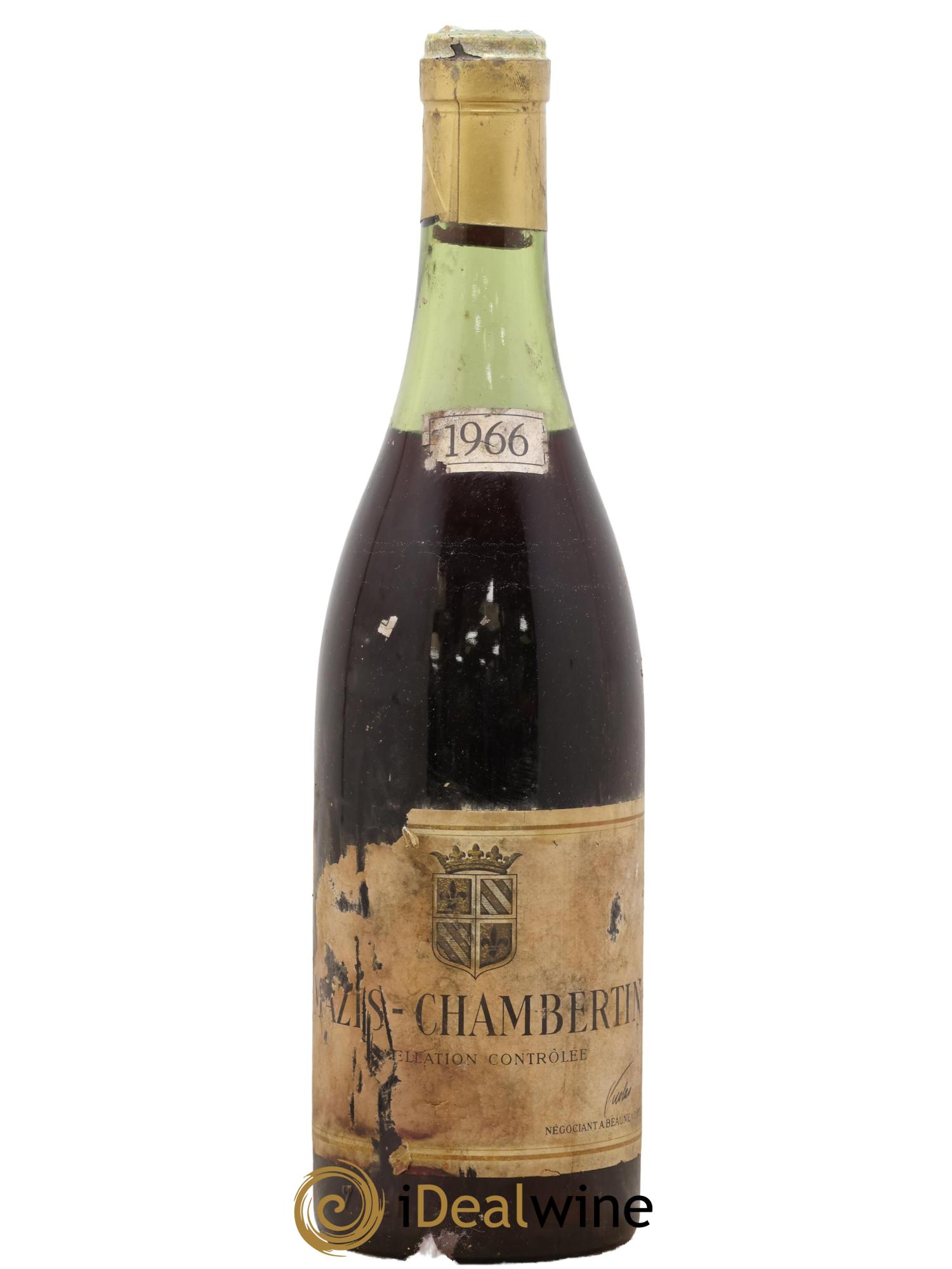 Mazis-Chambertin Grand Cru Nicolas 1966 - Lot de 1 bouteille - 0