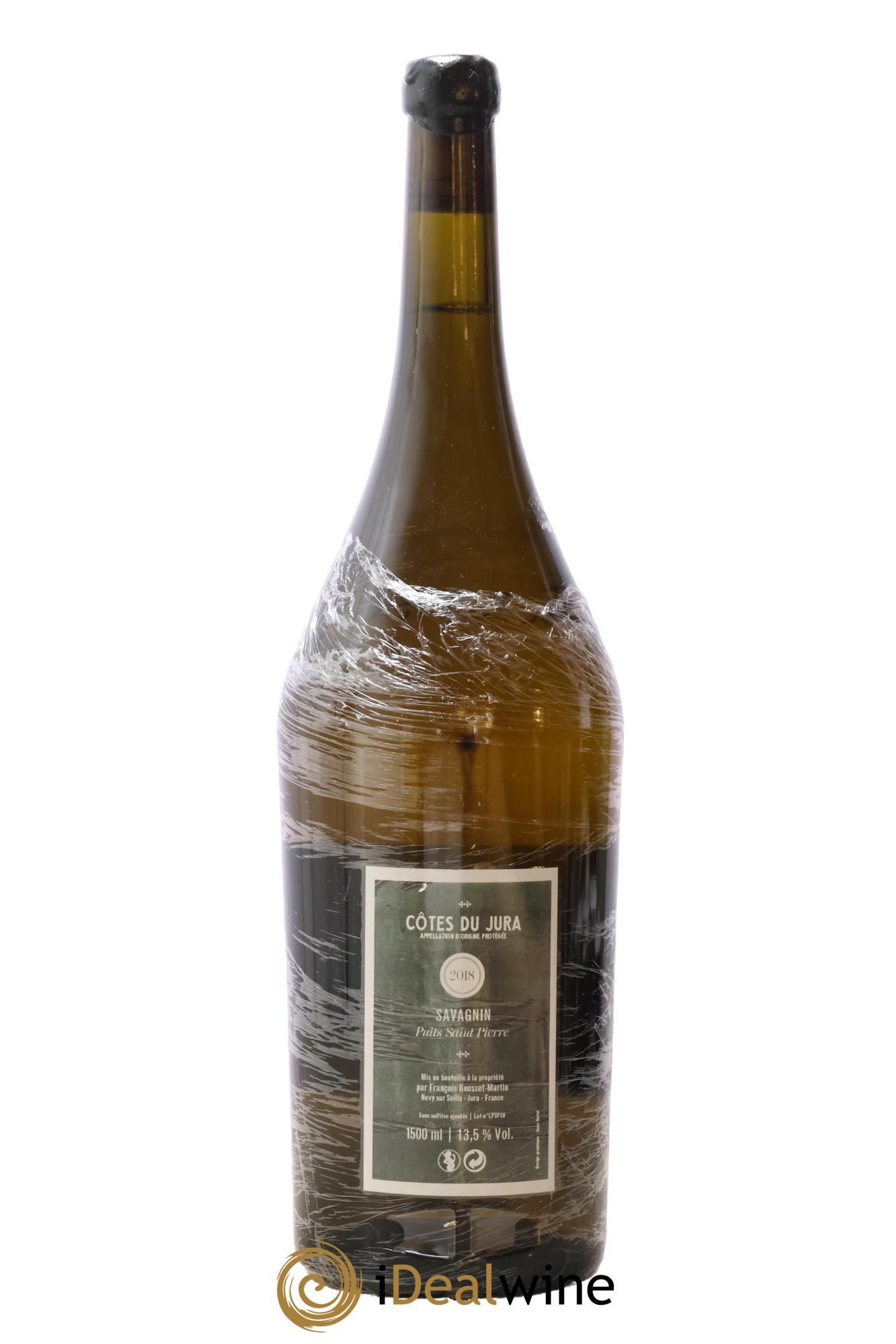 Côtes du Jura Savagnin Puits Saint-Pierre François Rousset Martin 2018 - Lot de 1 magnum - 1
