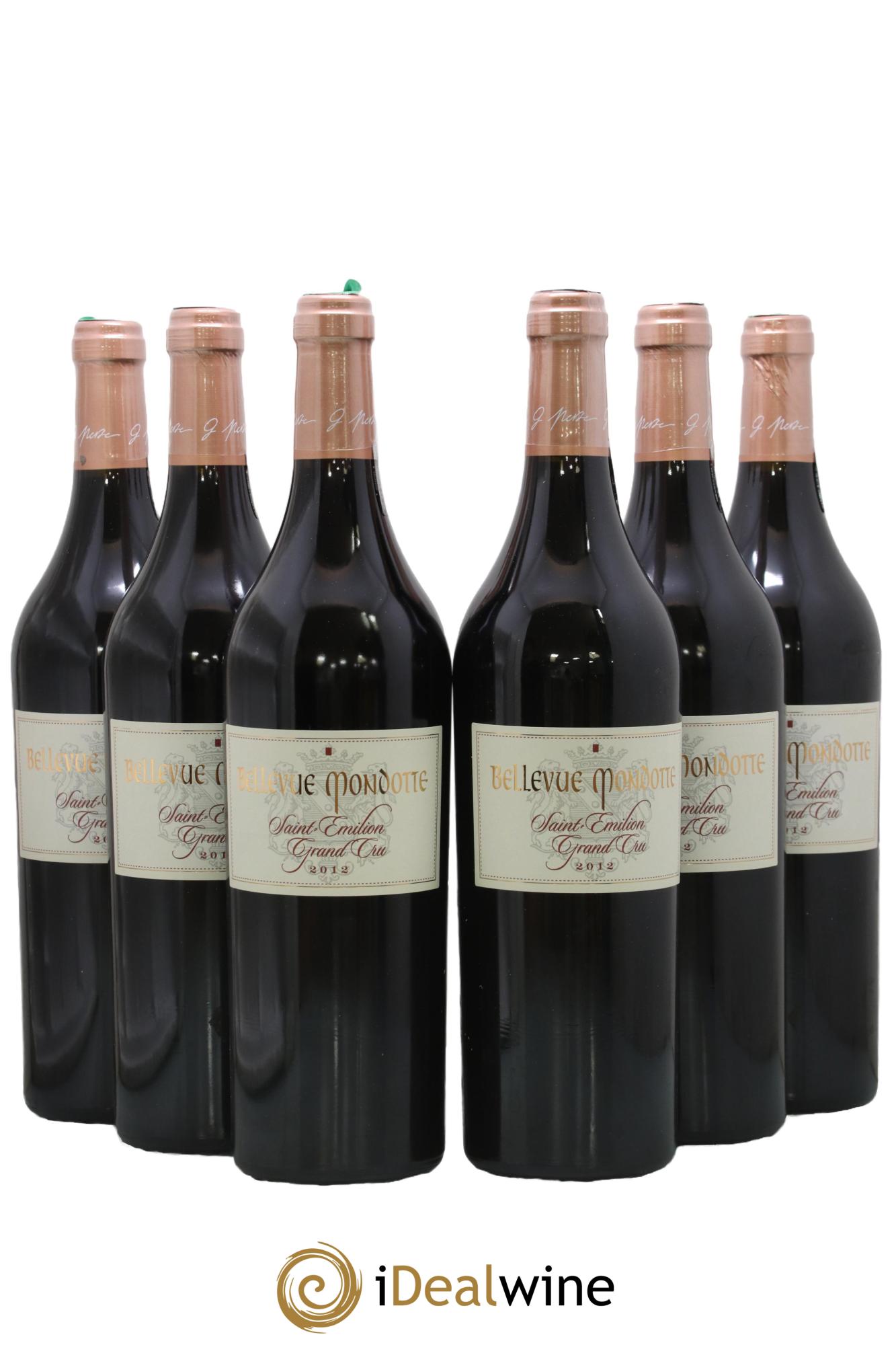 Château Bellevue Mondotte 2012 - Lot de 6 bouteilles - 0