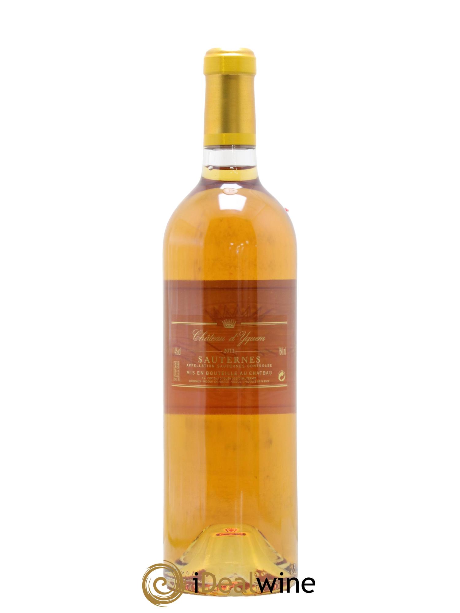 Château d' Yquem 1er Cru Classé Supérieur 2011 - Lot de 1 bouteille - 1