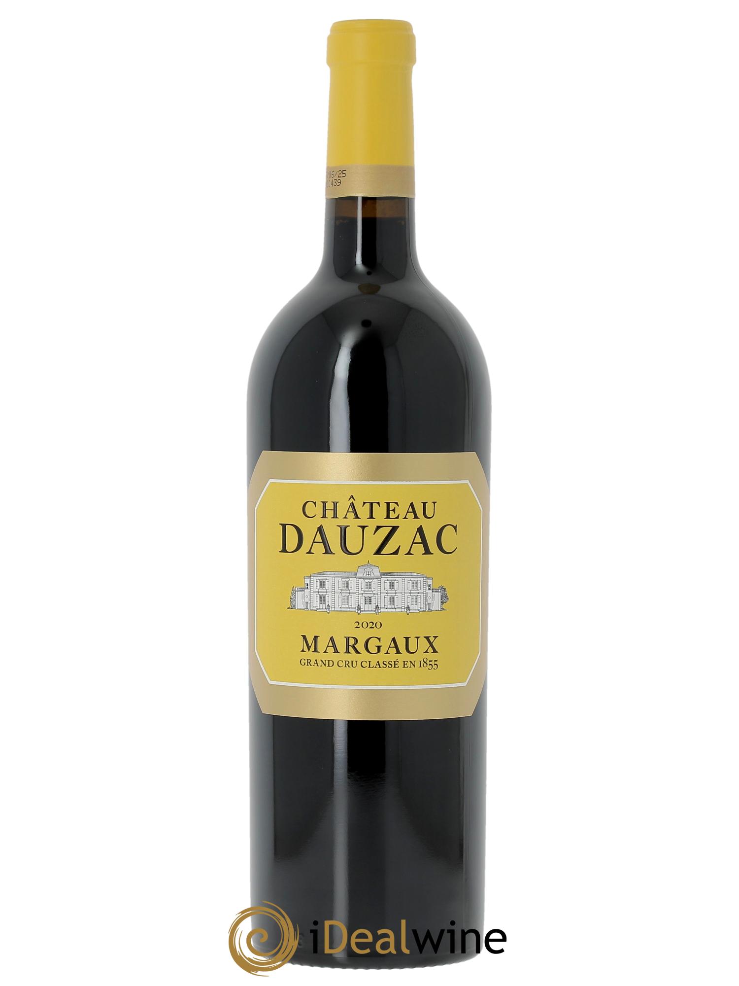 Château Dauzac 5ème Grand Cru Classé (Cassetta in legno a partire da 6 bt) 2020 - Lotto di 1 bottiglia - 0