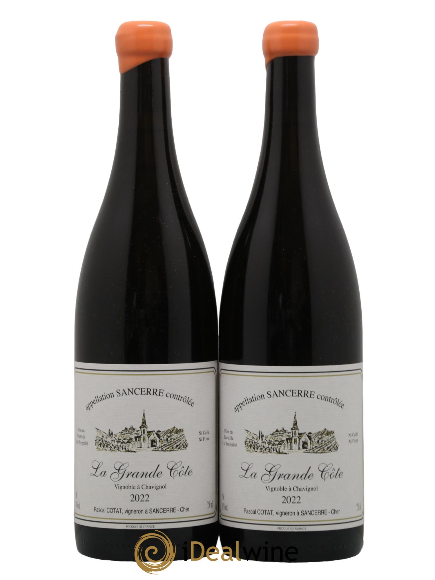 Sancerre La Grande Côte Pascal Cotat 2022 - Lot de 2 bouteilles - 0
