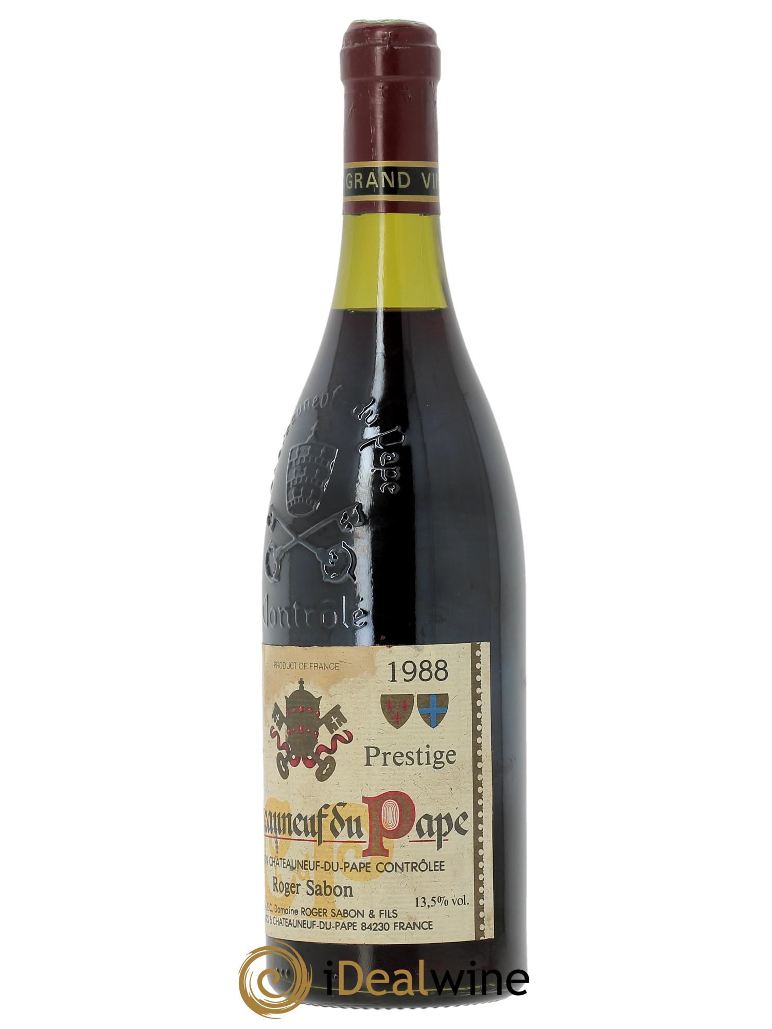 Châteauneuf-du-Pape Cuvée Des Hospices Michel Bernard 1985 - Lot of 1 bottle - 1