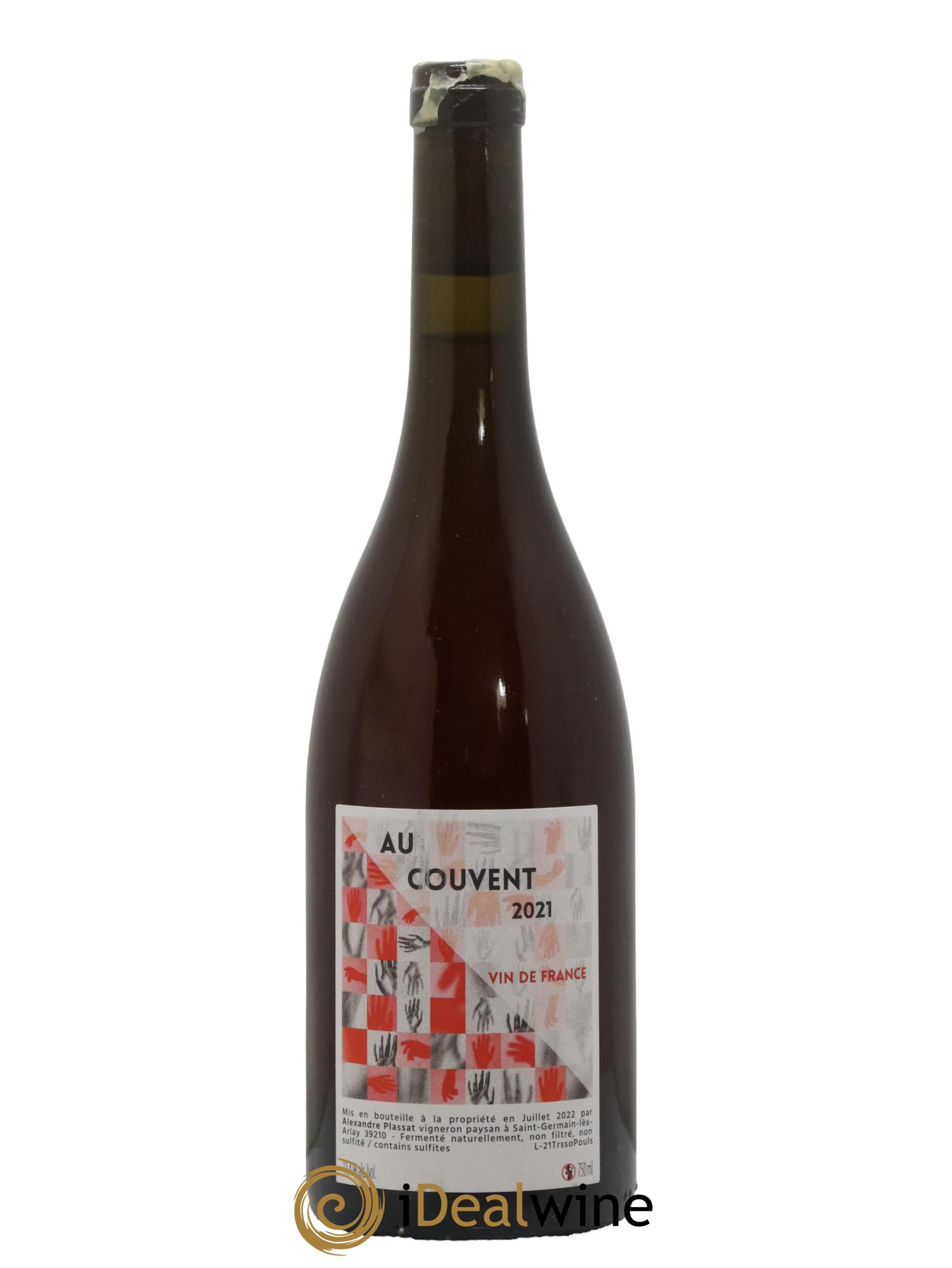 Vin de France Au Couvent Alexandre Plassat 2021 - Lot de 1 bouteille - 0