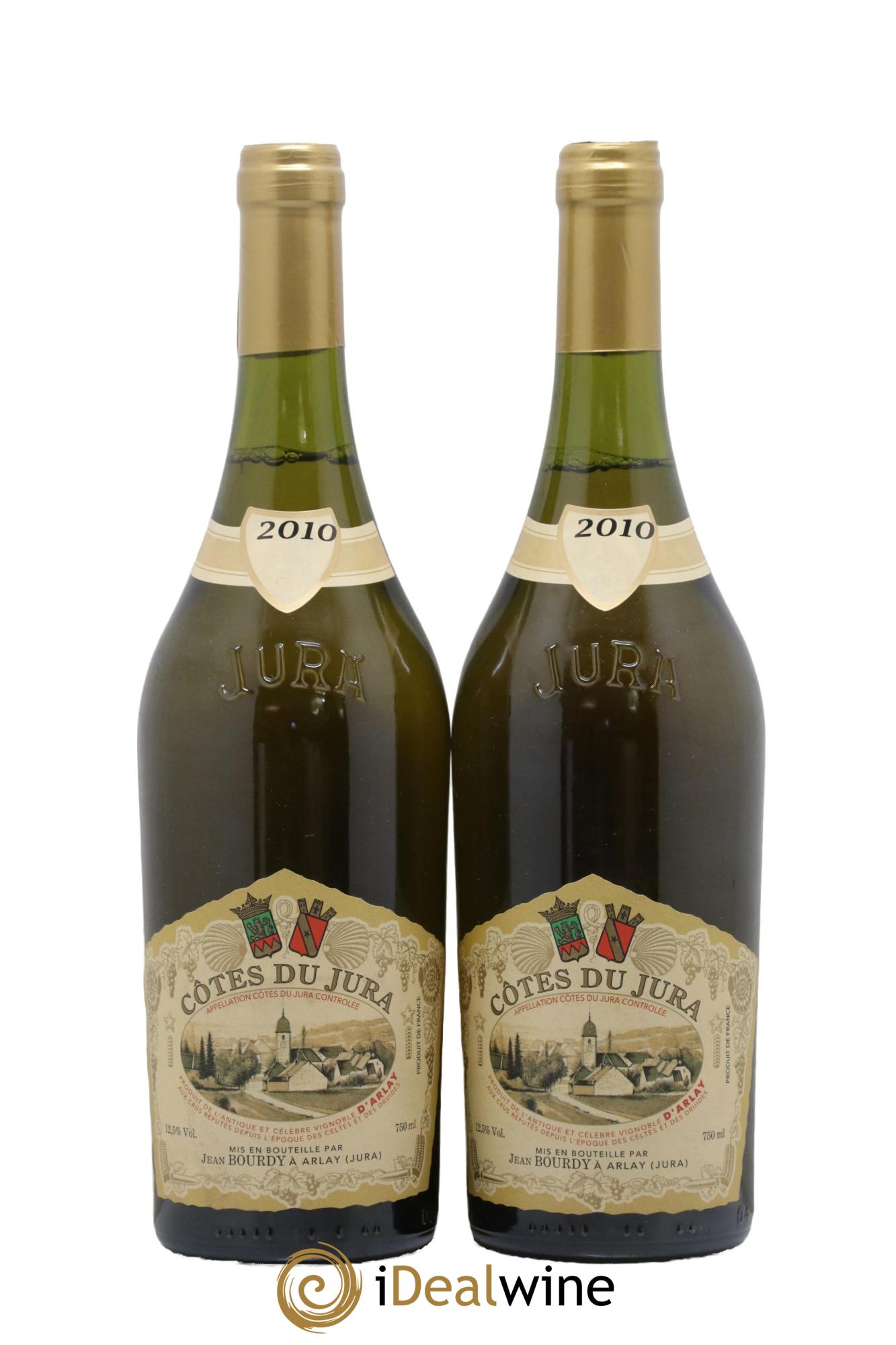 Côtes du Jura Chardonnay Bourdy 2010 - Posten von 2 Flaschen - 0