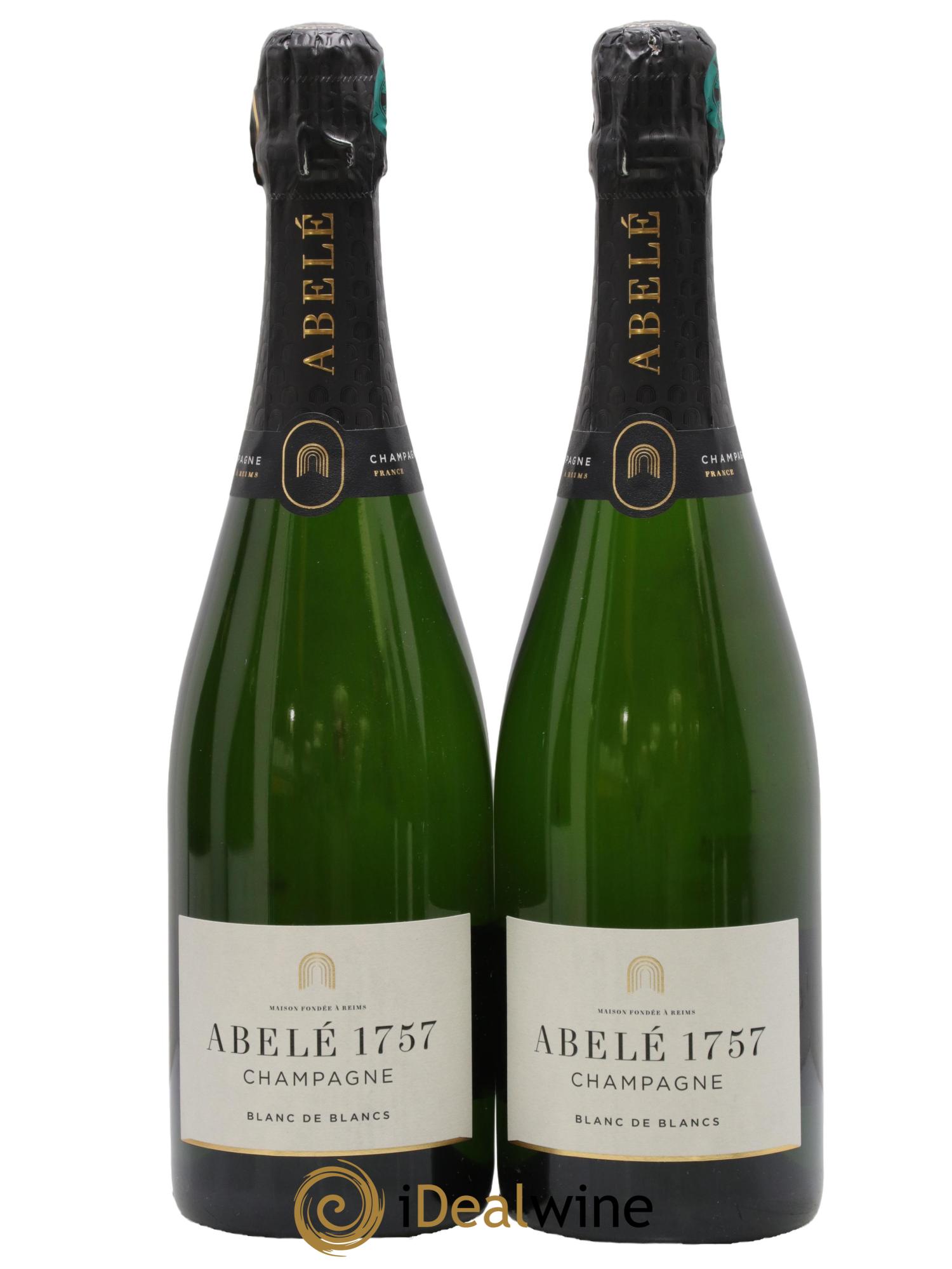 Champagne Blanc de Blancs Abelé 1757 - Lot de 2 bouteilles - 0