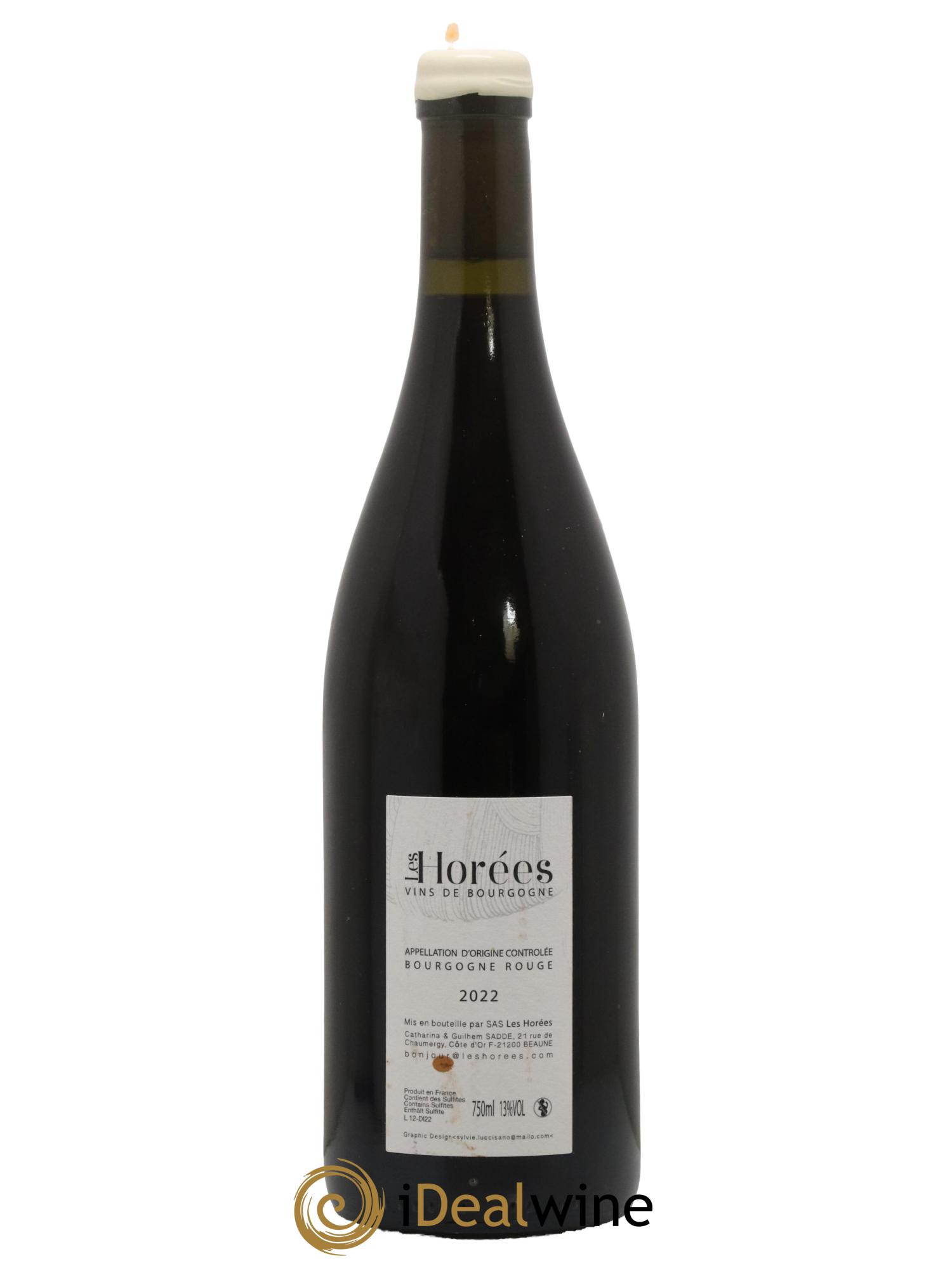 Bourgogne Des Six Ifs Les Horées 2022 - Lot de 1 bouteille - 1