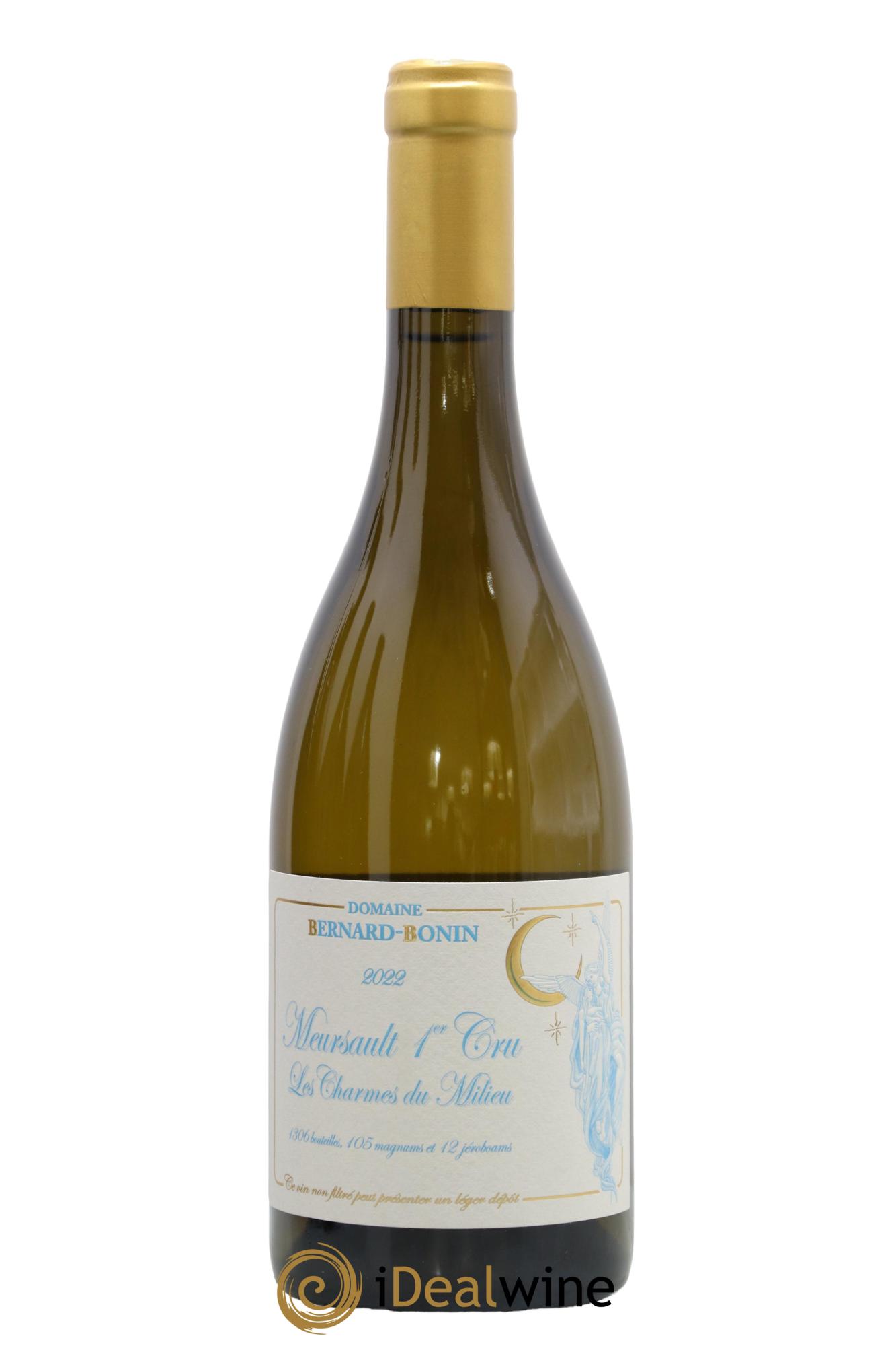 Meursault 1er Cru Les Charmes du Milieu Bernard Bonin 2022 - Lotto di 1 bottiglia - 0