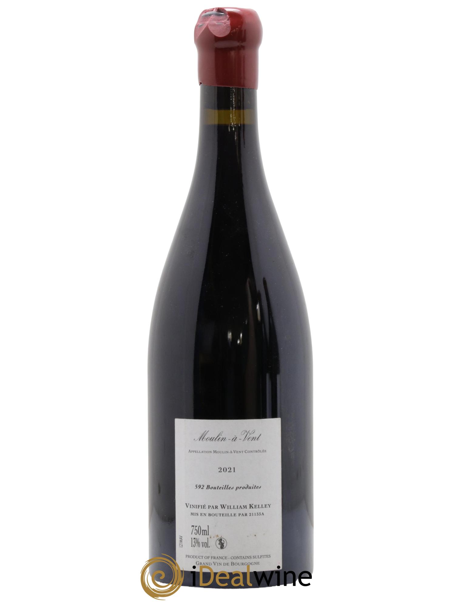 Moulin à Vent William Kelley 2021 - Lotto di 1 bottiglia - 1