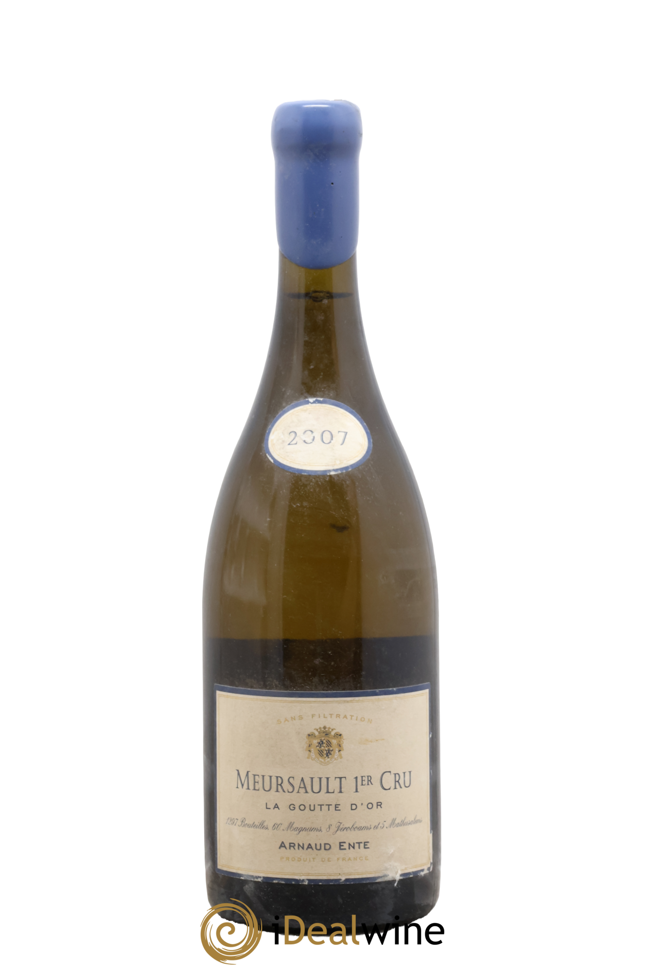 Meursault 1er Cru Goutte d'Or Arnaud Ente 2007 - Lot de 1 bouteille - 0