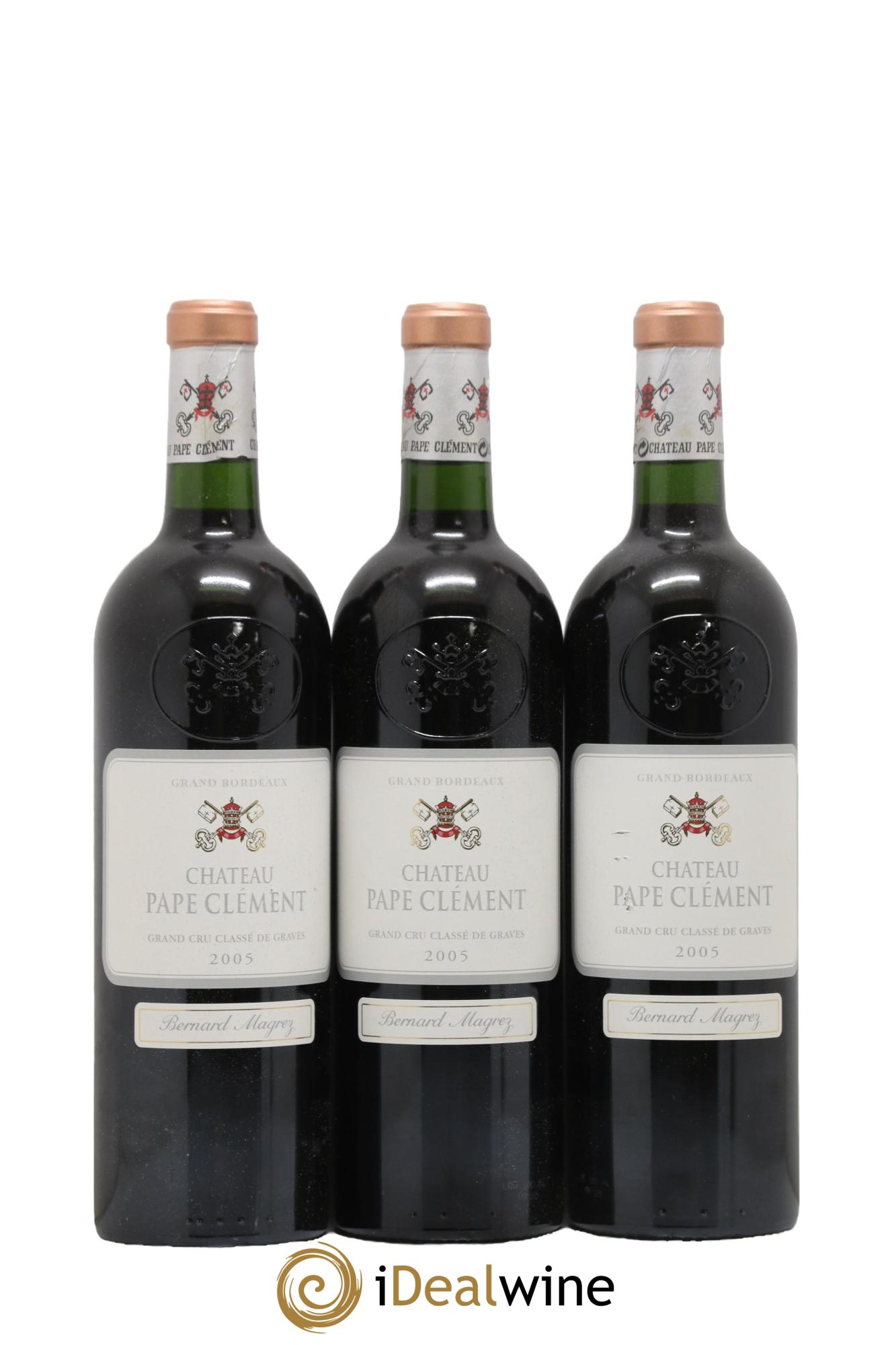 Château Pape Clément Cru Classé de Graves 2005 - Lot de 6 bouteilles - 3