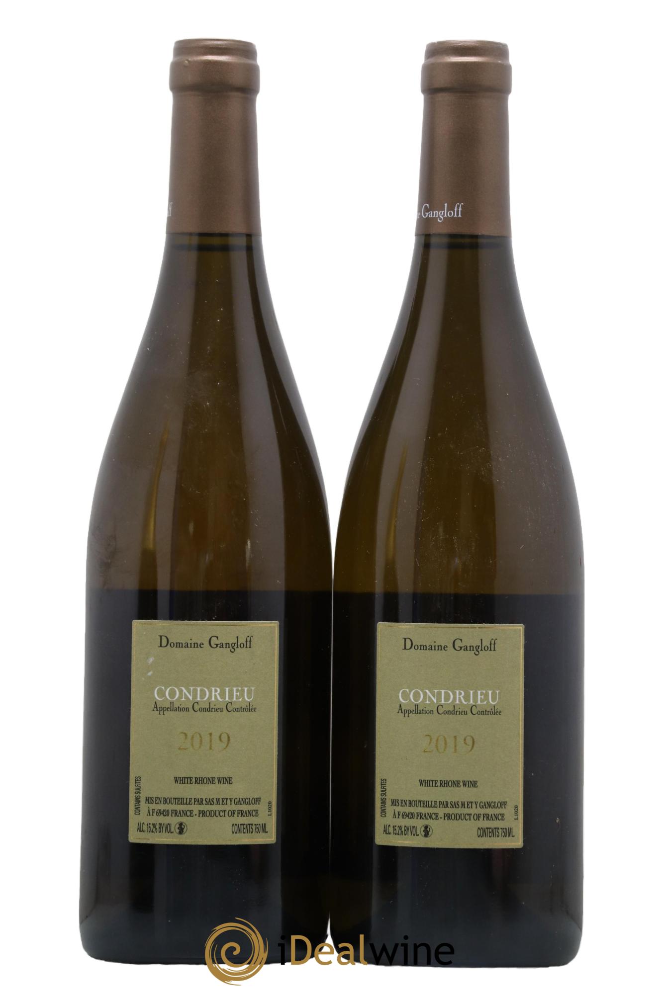 Condrieu Domaine Gangloff (Domaine) 2019 - Lot de 2 bouteilles - 1