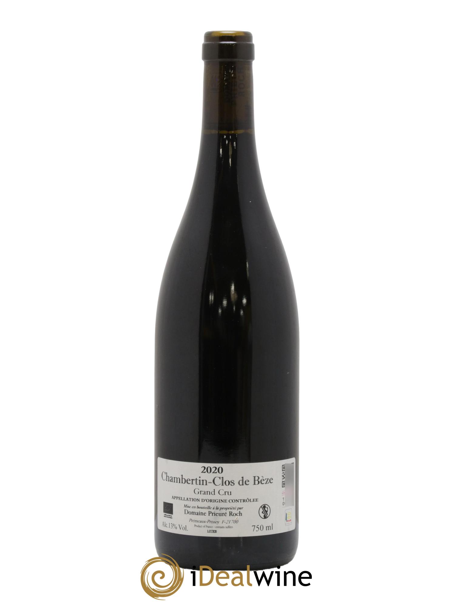 Chambertin Clos de Bèze Grand Cru Prieuré Roch 2020 - Lot of 1 bottle - 1