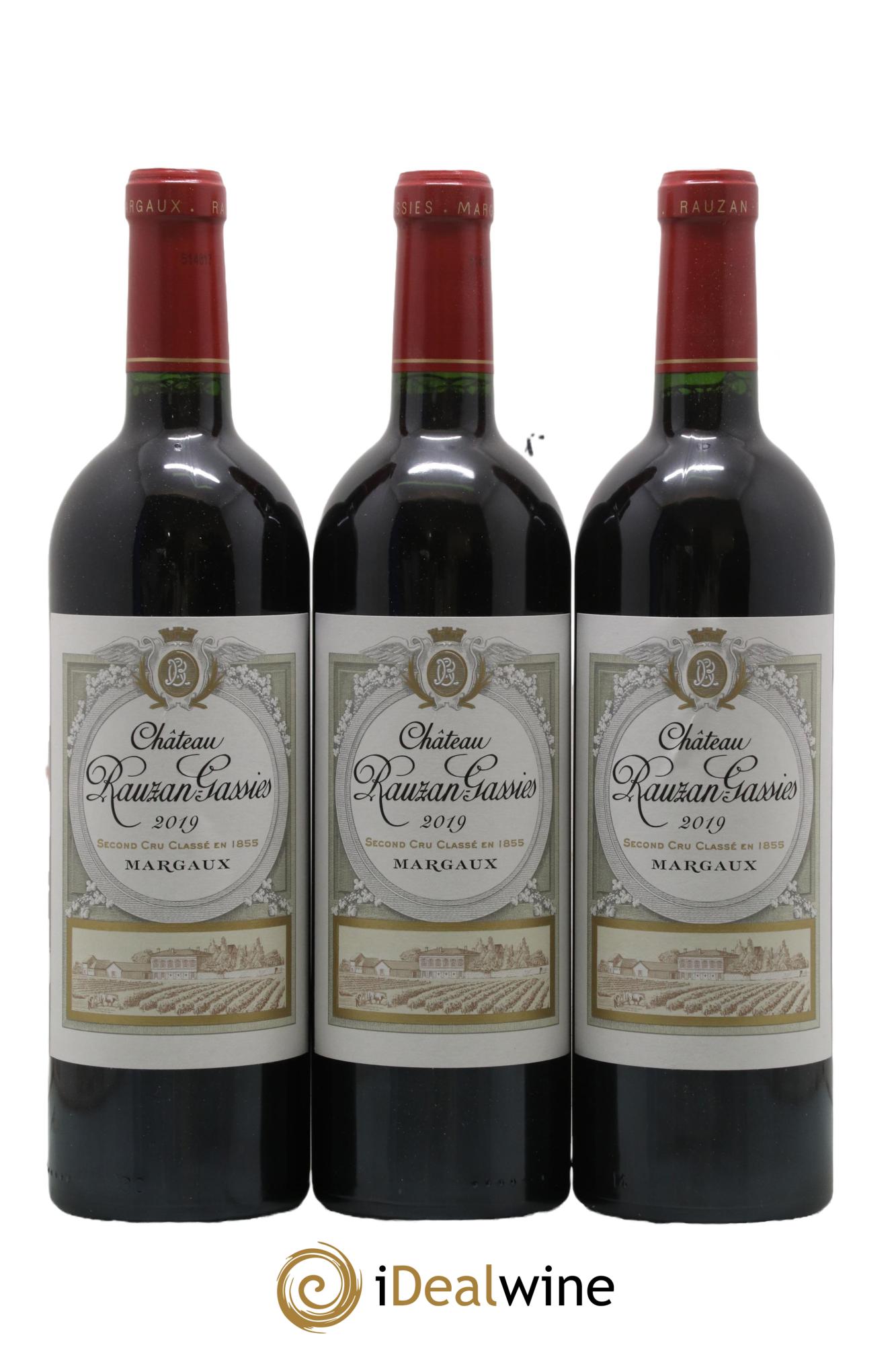 Château Rauzan-Gassies 2ème Grand Cru Classé 2019 - Lot of 6 bottles - 1