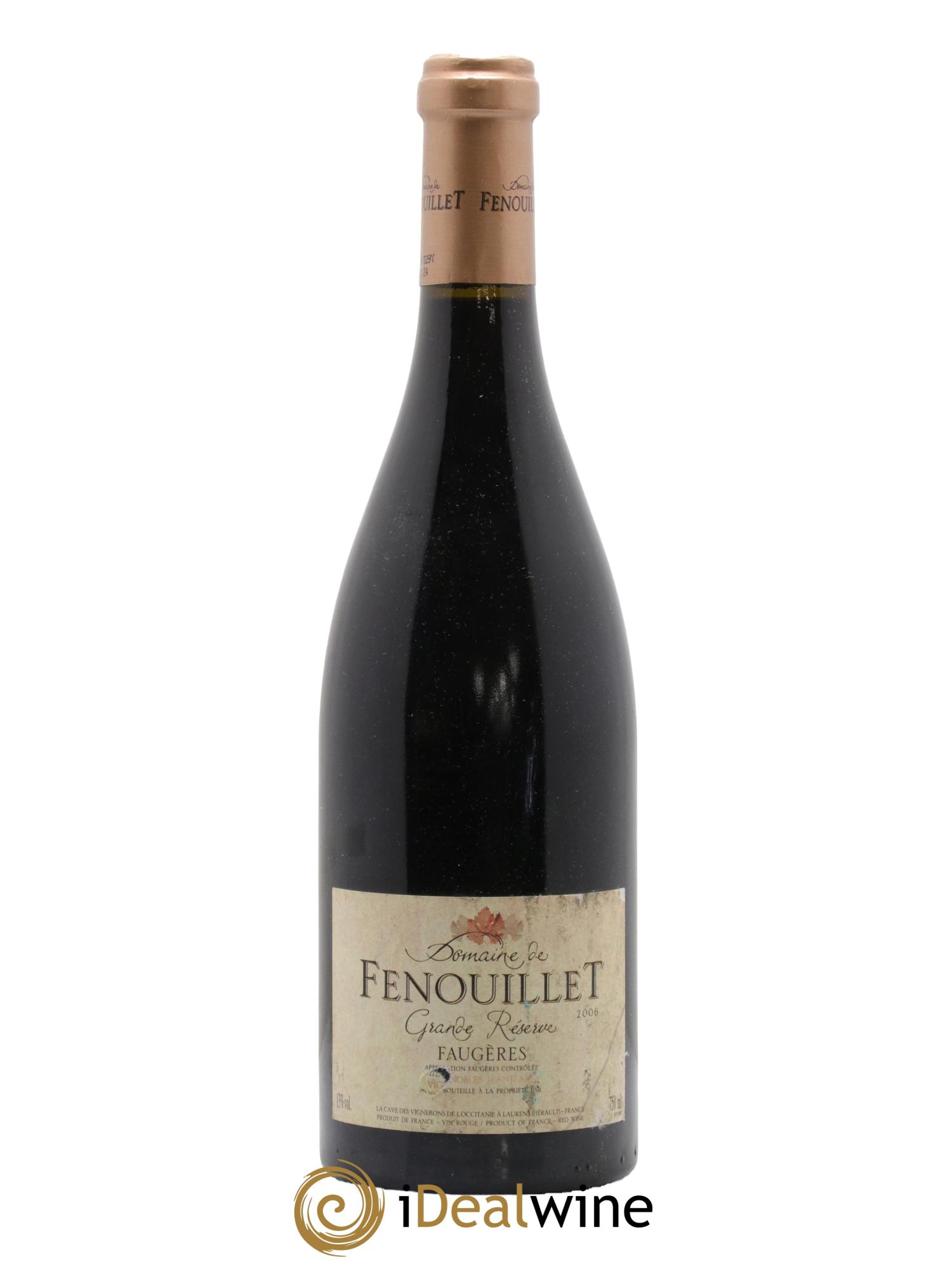 Faugères Grande Réserve Domaine de Fenouillet 2006 - Lot de 1 bouteille - 0