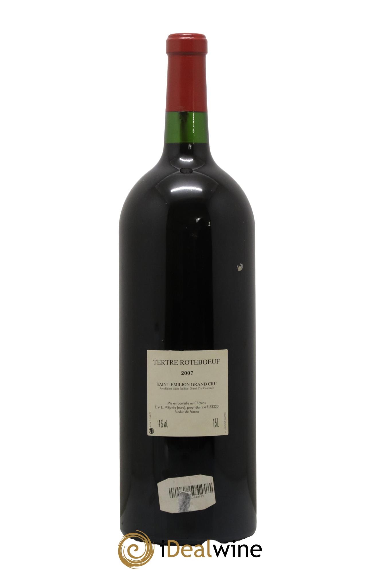 Château Tertre Roteboeuf 2007 - Lot of 1 magnum - 1