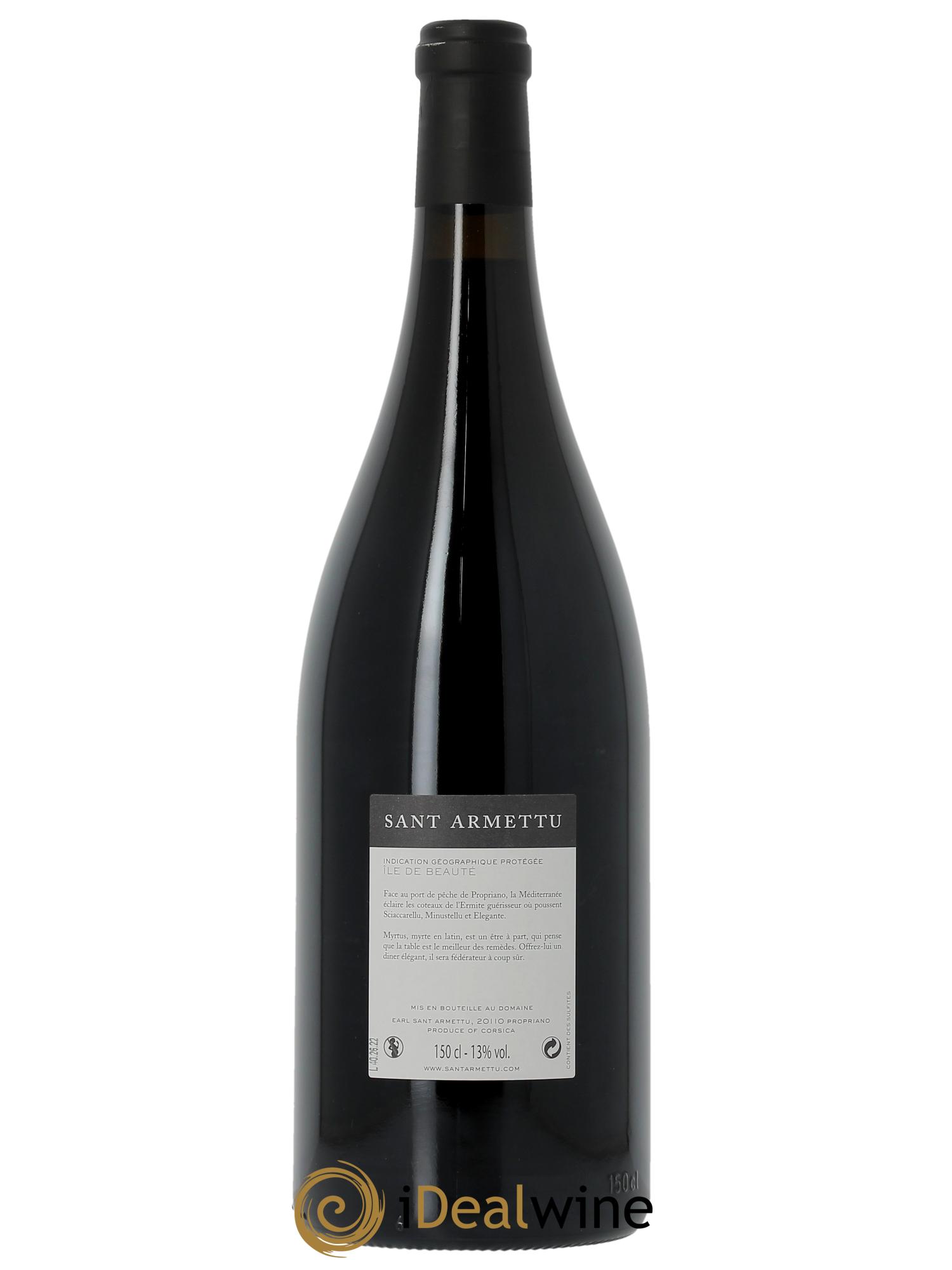IGP Ile de Beauté Myrtus Sant Armettu (Domaine) 2020 - Lot de 1 magnum - 1