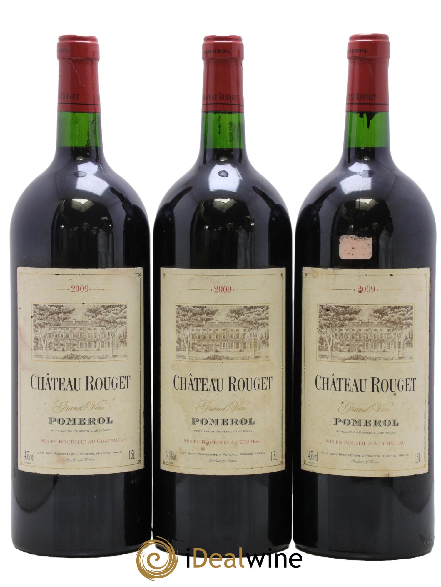 Château Rouget 2009 - Lot de 3 magnums - 0